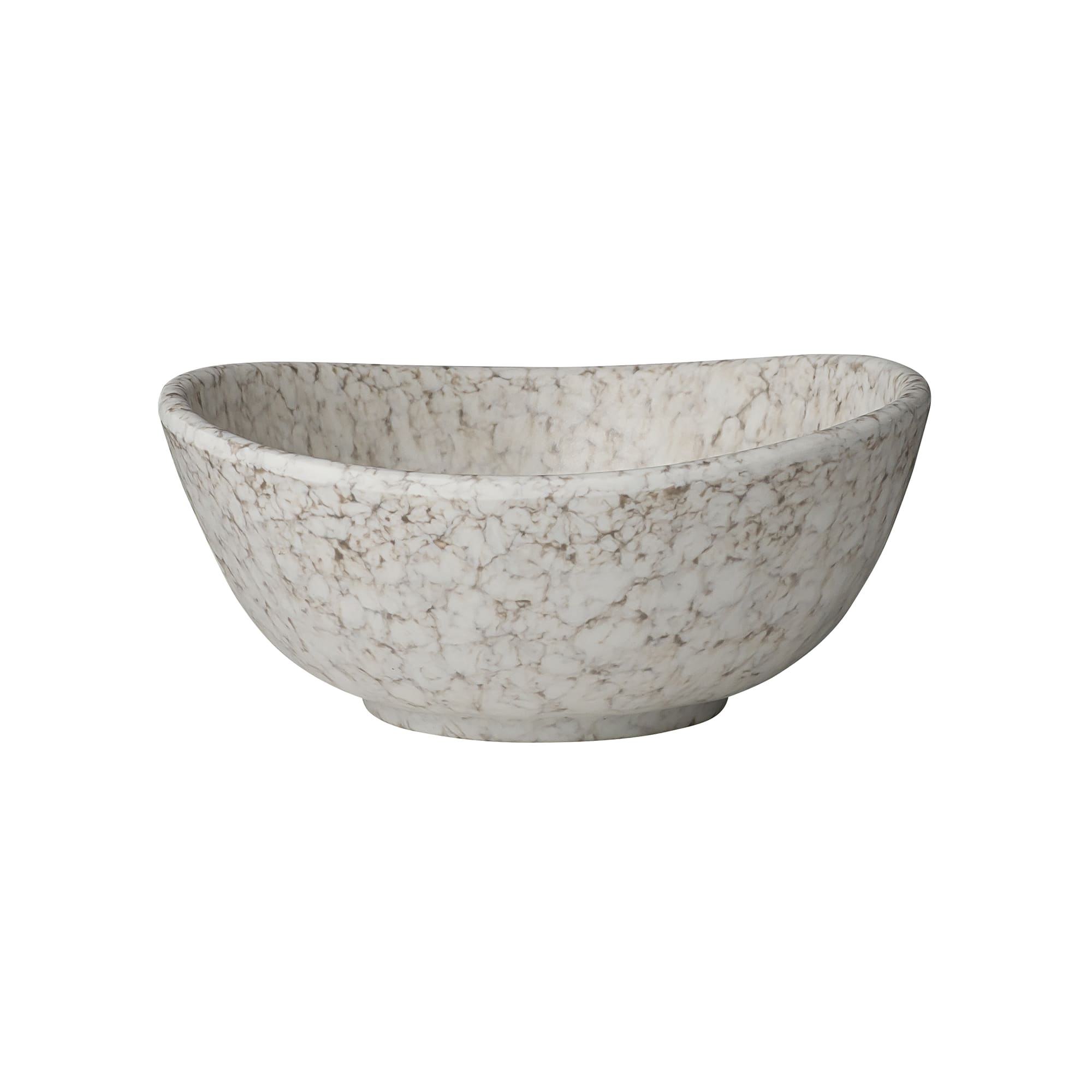 Steelite 7220TM716 Creations Rocca 10 oz. Oblong Gray Bowl