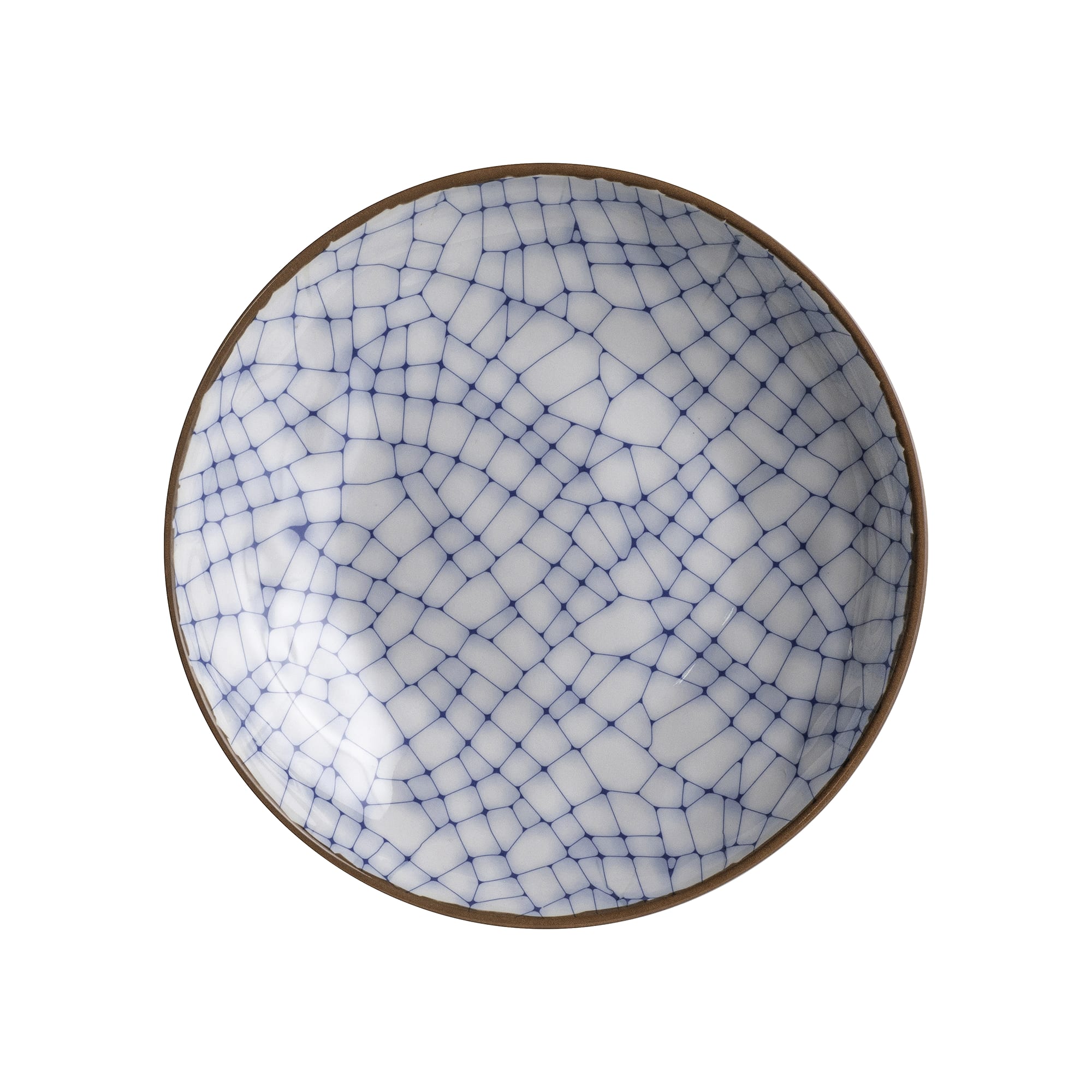 Steelite 7900BR707 Creations Tribeca 40 oz. Round Blue Bowl