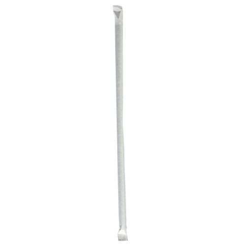 Boardwalk BWKGST1025BK Wrapped Giant Straws, 10.25", Polypropylene, Black, 300/Pack, 4 Packs/Carton
