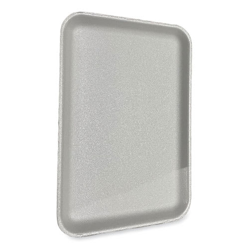 Gen GEN1014WH Meat Trays, 13.81 x 9.25 x 0.71, White, Foam, 100/Carton