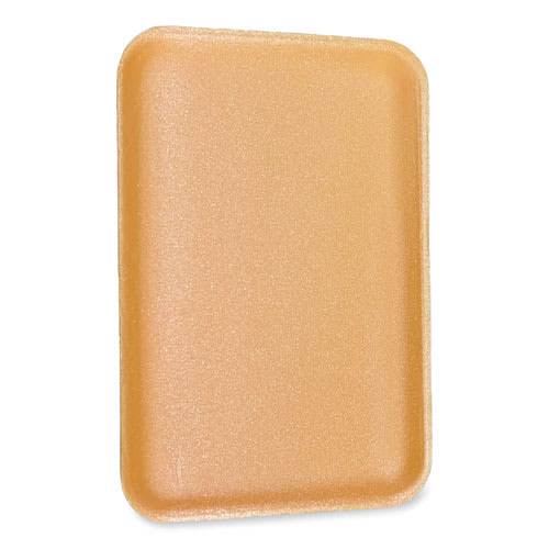 Gen GEN1014YEL Meat Trays, 13.81 x 9.25 x 2.7, Yellow, Foam, 100/Carton