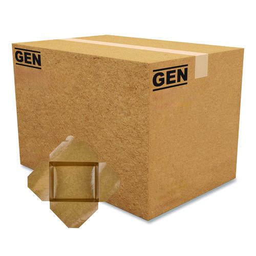 Gen GENPAPERBOX2 Reclosable Kraft Take-Out Box, 54 oz, Brown, Paper, 200/Carton