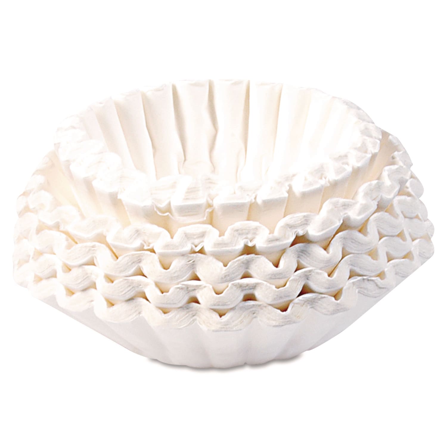 BUNN BUNTEASYS2 Coffee/tea Brewer Dual Purpose Filters, 1.5 Gal Urn Style, Flat Bottom, 50/cluster, 10 Clusters/carton