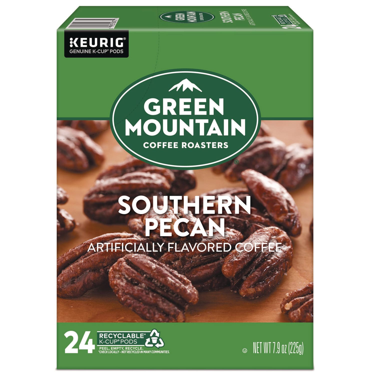Green Mountain Coffee GMT6772 Southern Pecan Coffee K-Cups, 24/box