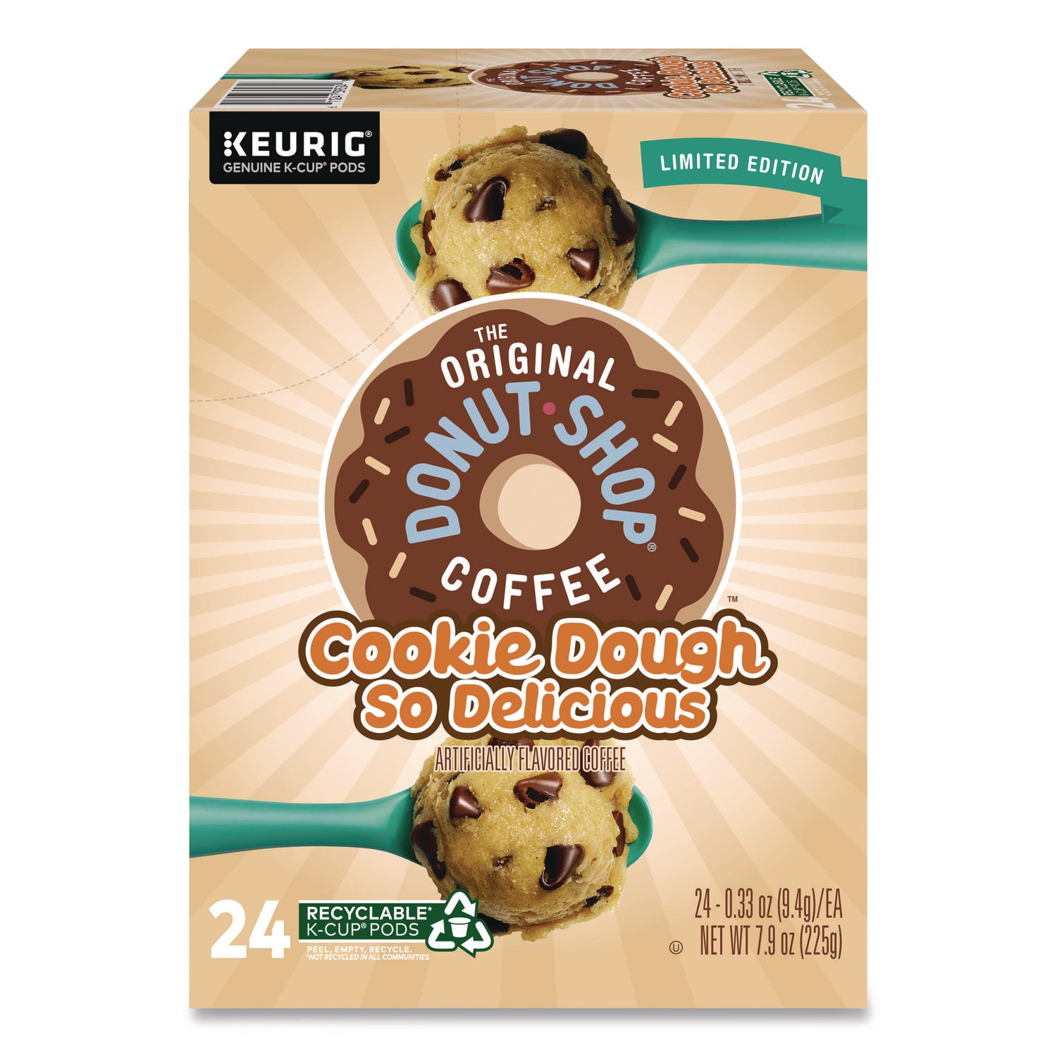 The Original Donut Shop GMT9534 Cookie Dough So Delicious K-Cups, 0.3 oz K-Cup, 24/Box