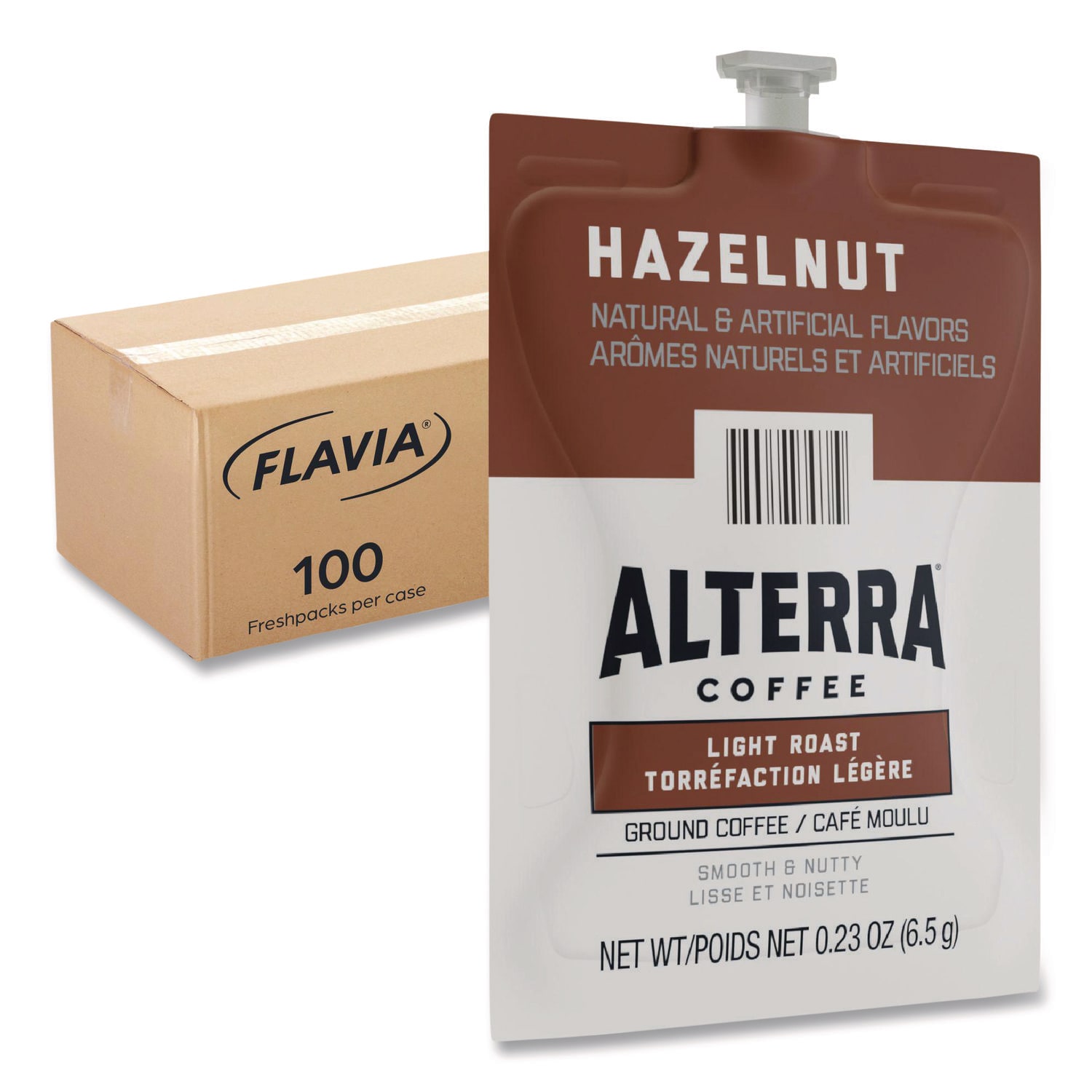 FLAVIA LAV48011 Alterra Hazelnut Coffee Freshpack, 100/Carton