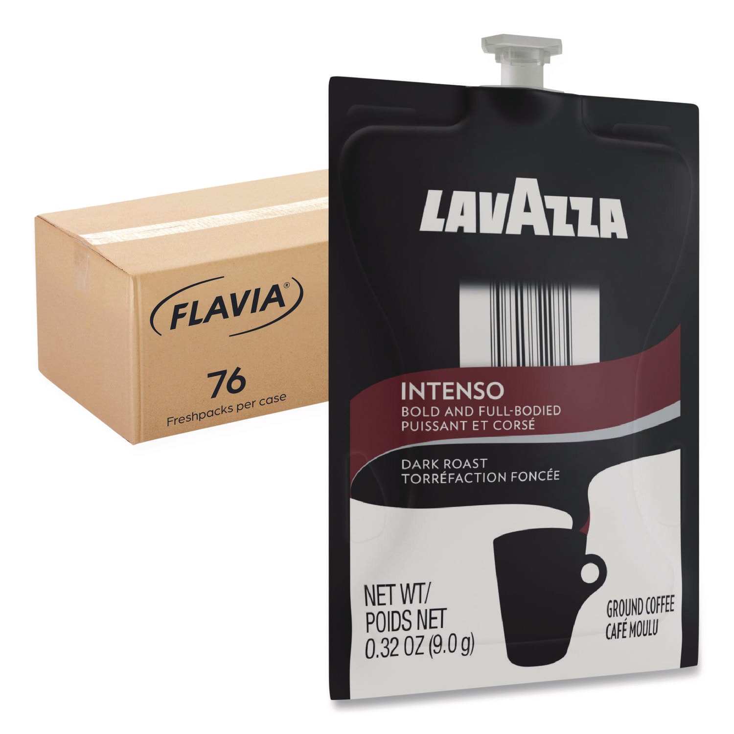 FLAVIA LAV48106 Intenso Coffee Freshpack, 76/Carton