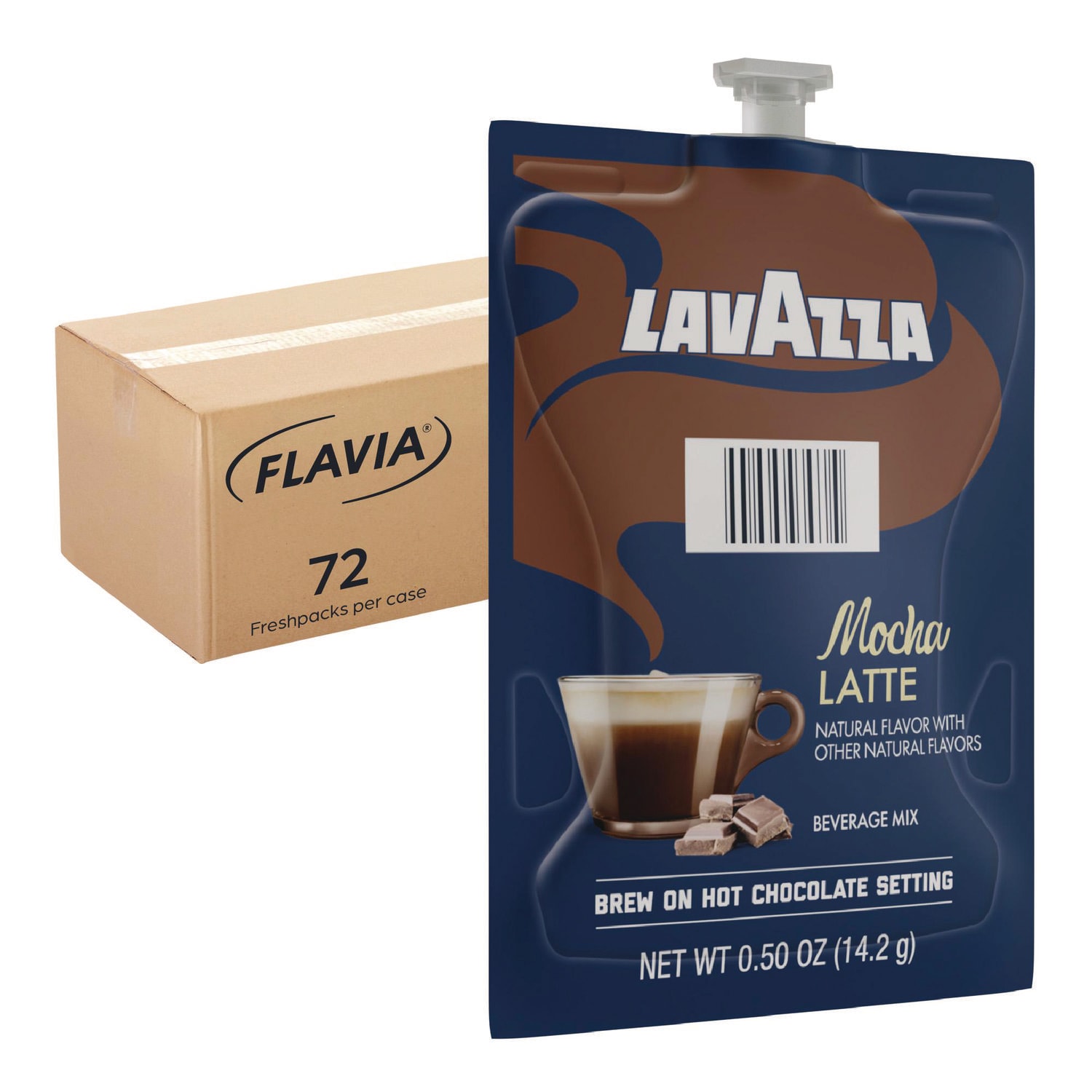 FLAVIA LAV48690 Lavazza Mocha Latte, 72/Carton