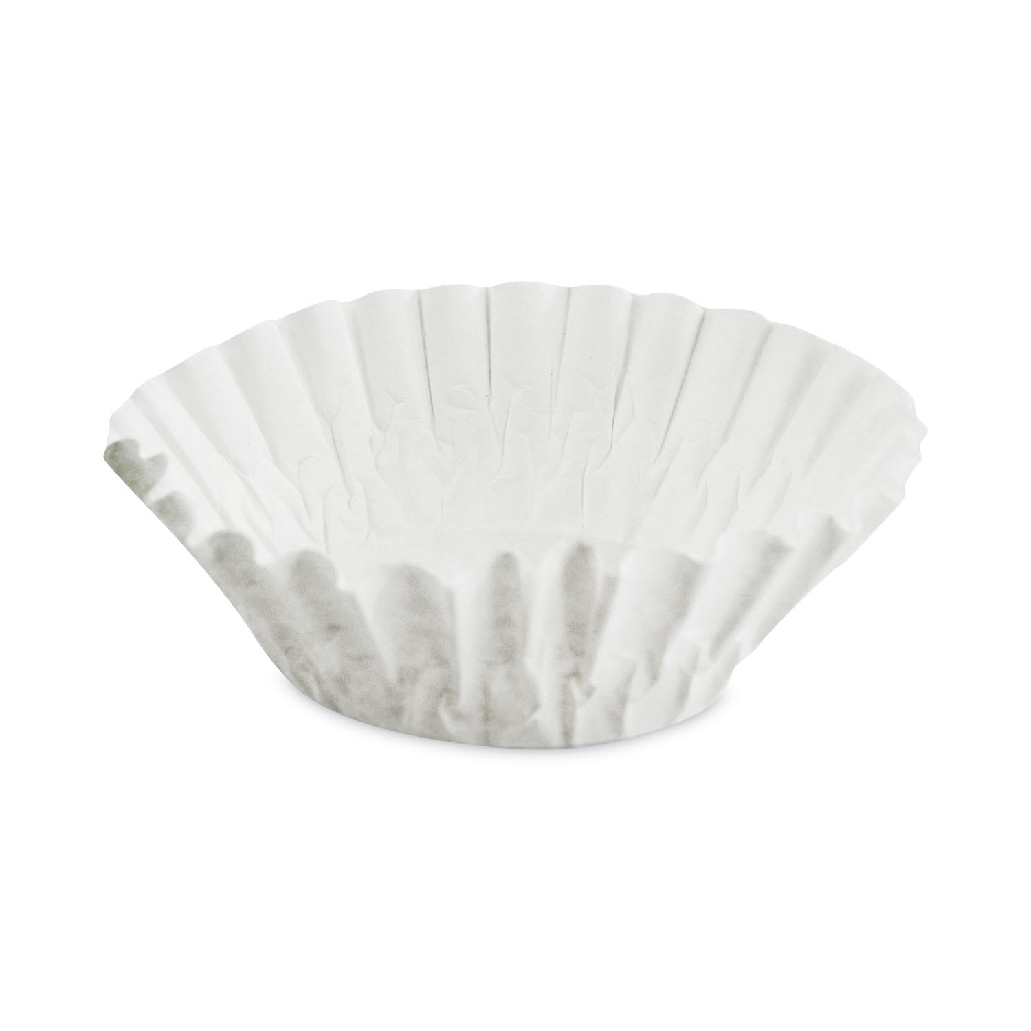 Coffee Pro OGFCPF200 Basket Filters For Drip Coffeemakers, 10 To 12 Cup Size, White, 200/pack