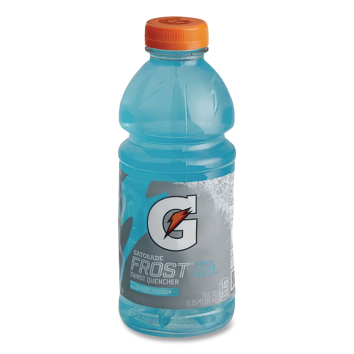 Gatorade QKR32486 G-Series Perform 02 Thirst Quencher, Glacier Freeze, 20 Oz Bottle, 24/carton