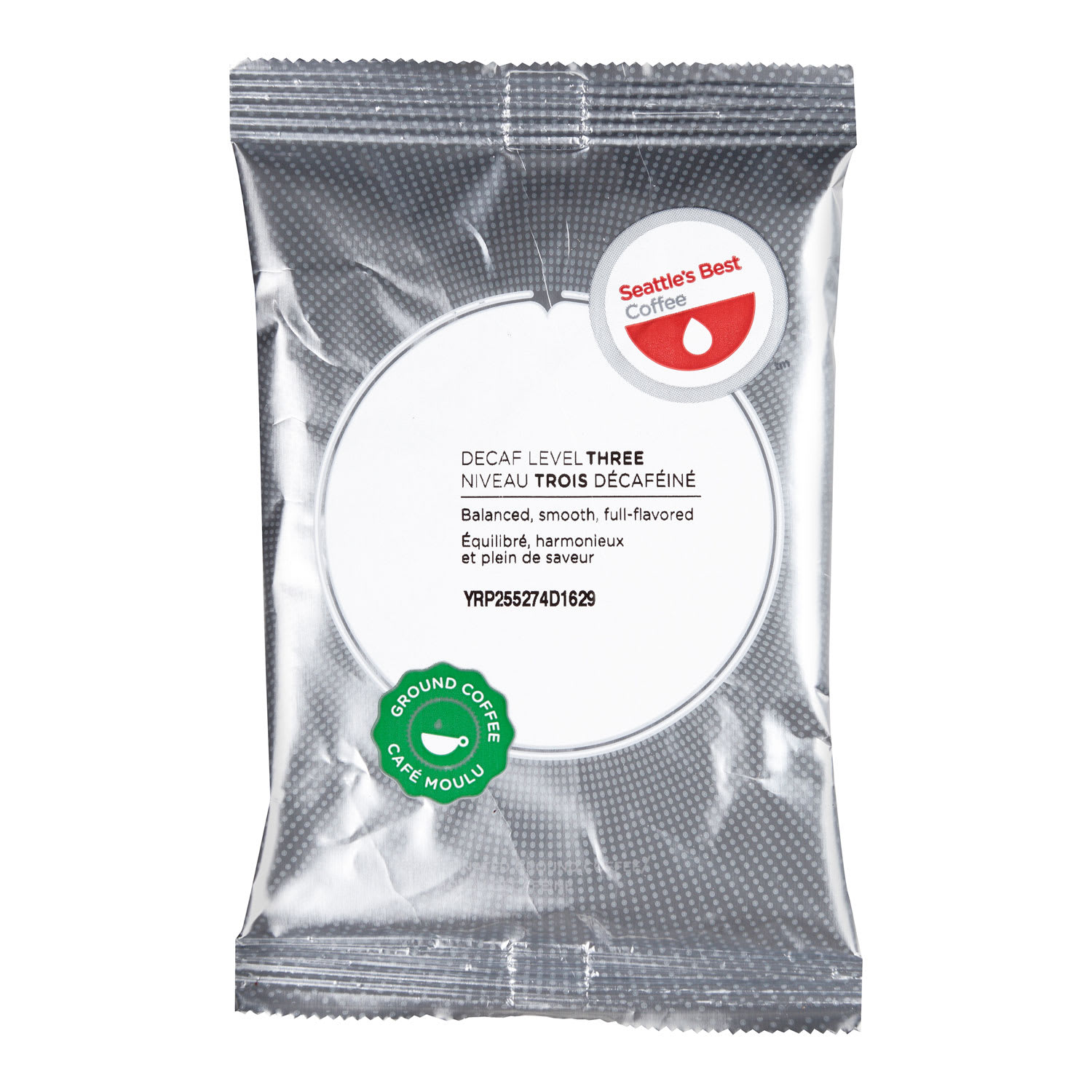 Seattle's Best SEA11008554 Premeasured Coffee Packs, Decaf Portside Blend, 2 Oz Packet, 18/box