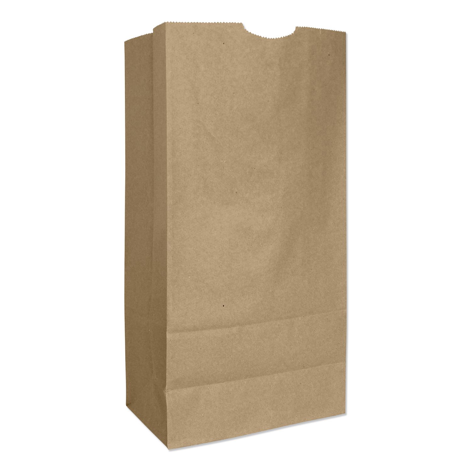Ross & Wallace Paper Products BAGGX16 Grocery Paper Bags, 16# Size, Extra-Heavy-Duty, 60# Basis Weight, 7.75" x 4.75" x 16", Kraft, 500/Bundle