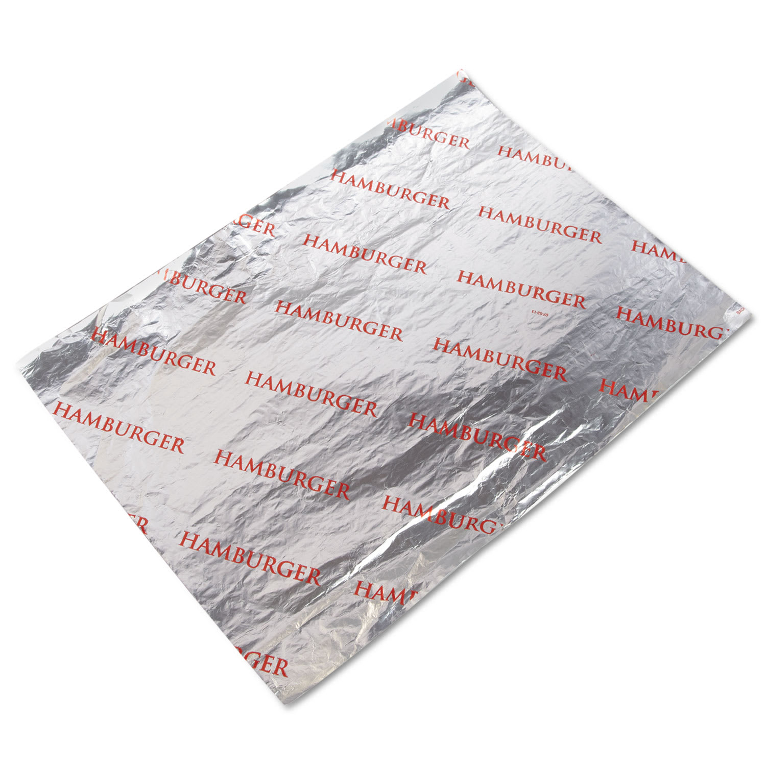 Bagcraft BGC300852 Honeycomb Insulated Hamburger Wrap, 10.5 x 14, Red Hamburger Print, 500/Pack, 4 Packs/Carton