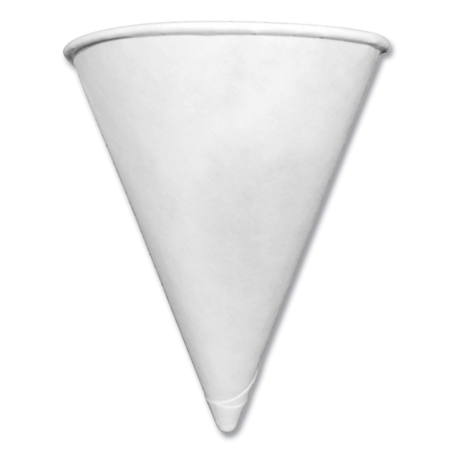 Coffee Pro CFRCPSLCONE4 Paper Cone Cups, 4 oz, White, 200/Pack