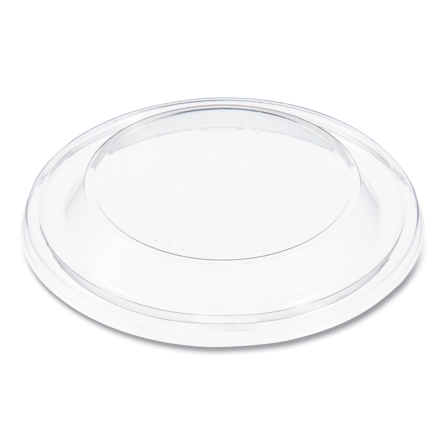 Dart DCC20DLCR Plastic Dome Lid, Fits 5 oz to 32 oz Hot Cups/Containers, Clear, 100/Pack, 10 Packs/Carton