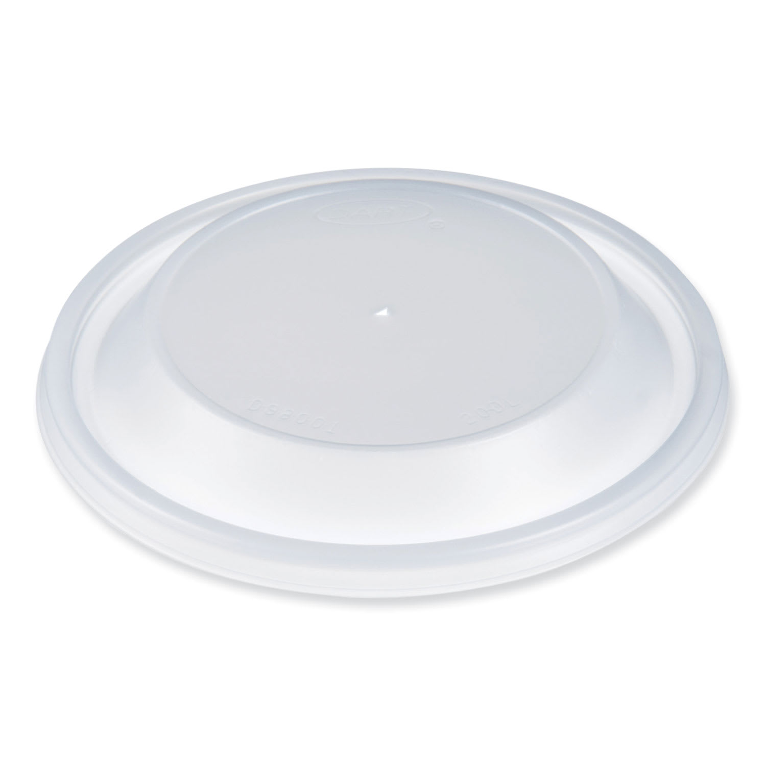 Dart DCC20DLV Dome Lids for Foam Cups and Containers, Vented, Fits 5 oz to 32 oz Cups/Containers, Plastic, Translucent, 1,000/Carton