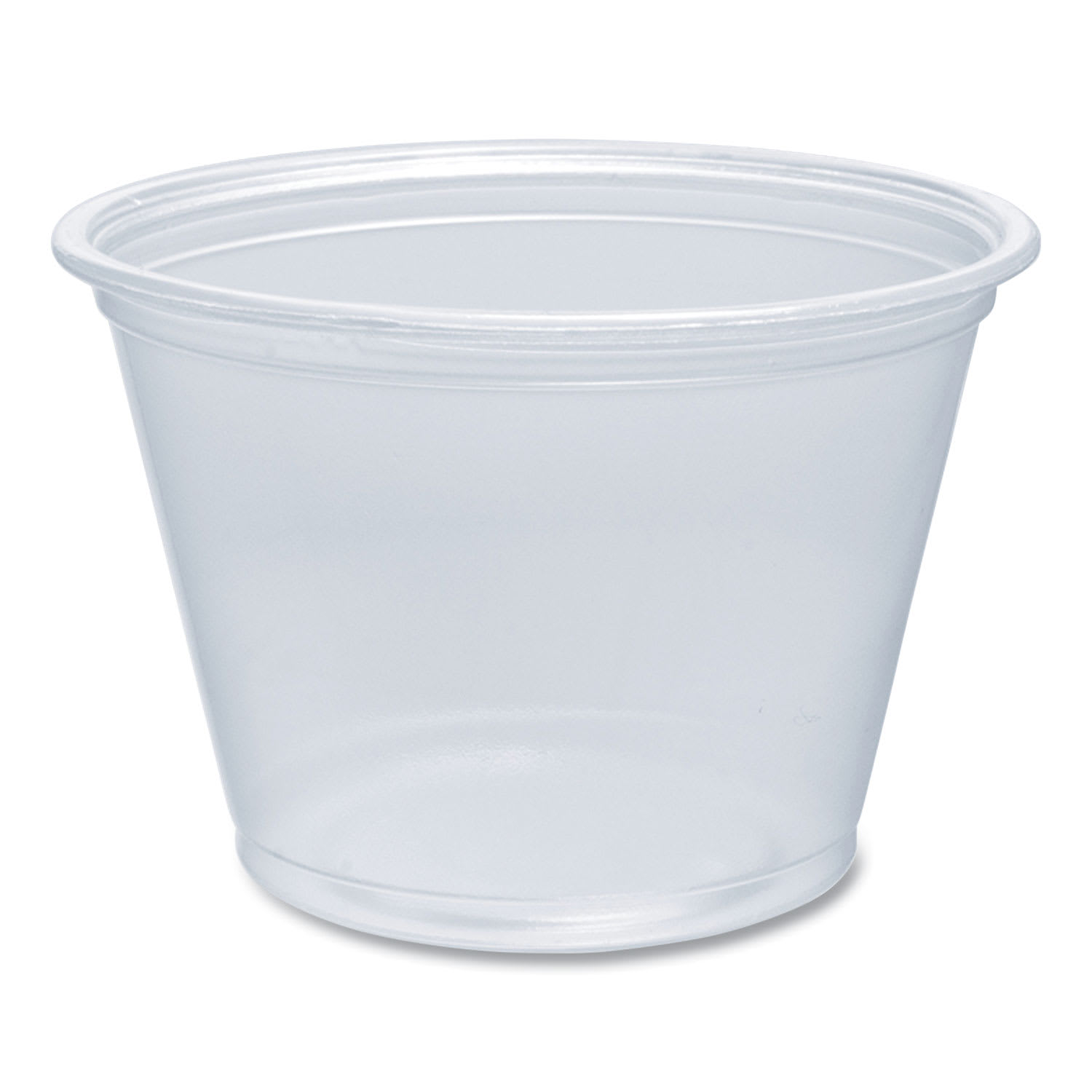 Dart DCC250PC Conex Complements Portion/Medicine Cups, 2.5 oz, Plastic, Clear, 125/Bag, 20 Bags/Carton