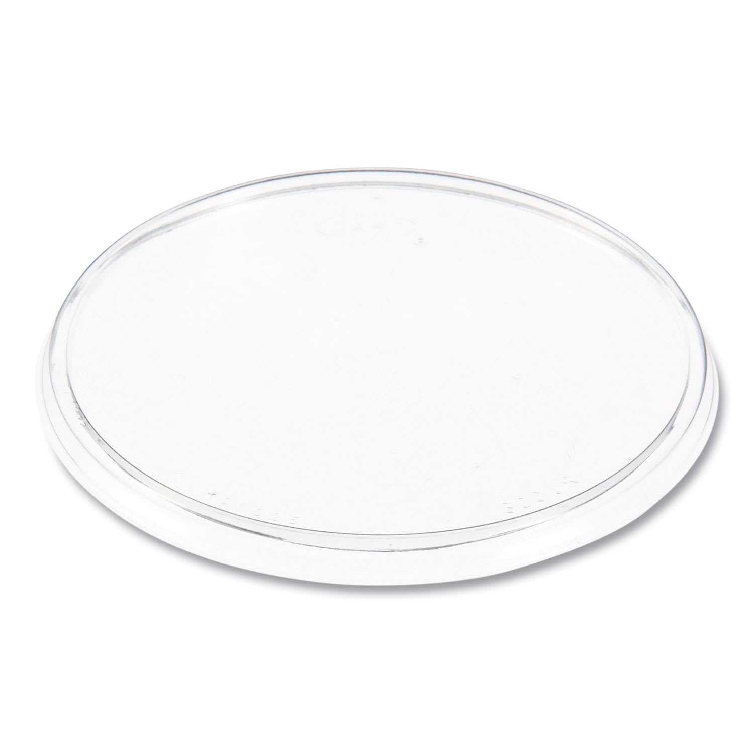 SOLO DCC32CLR Non-Vented Cup Lids, Fits 32 oz/44 oz Hot Cups, Plastic, Clear, 500/Carton