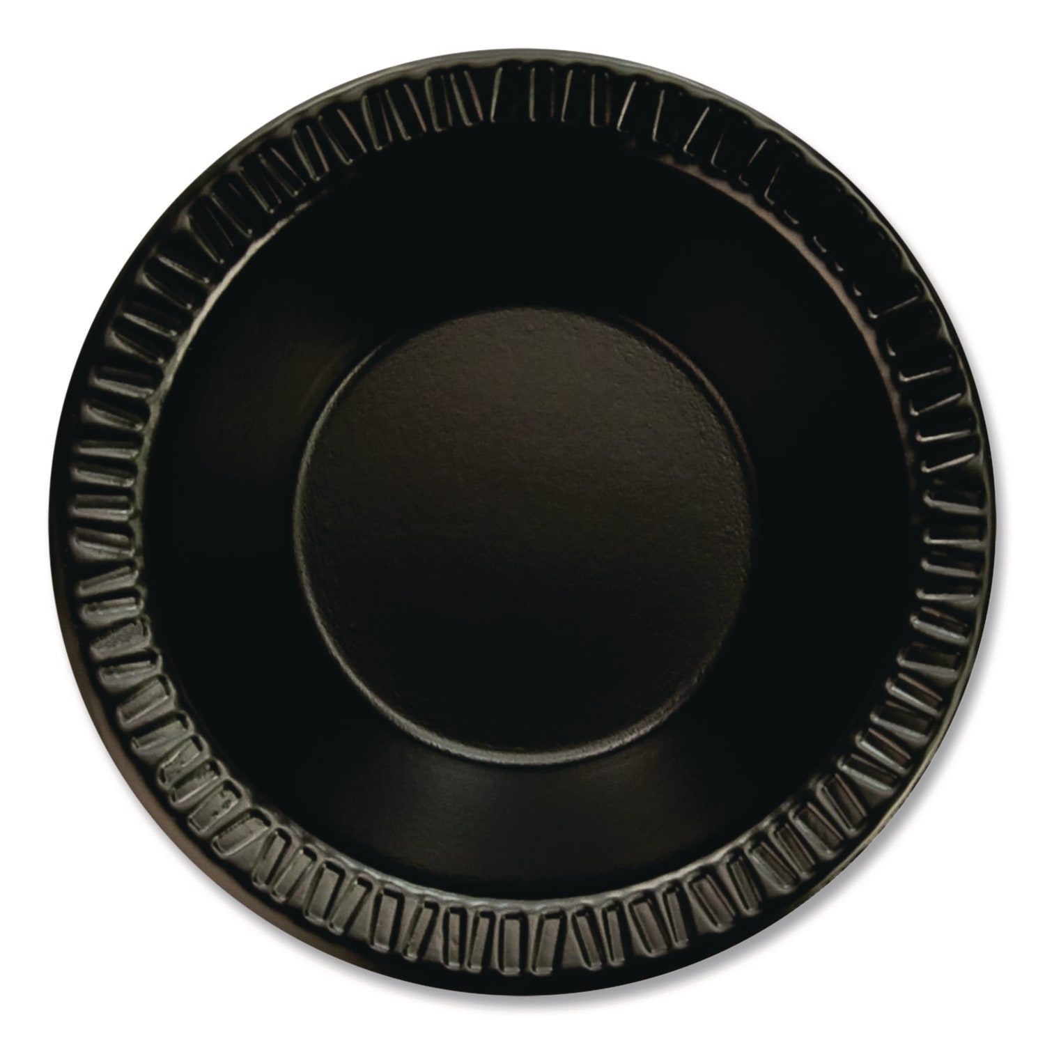 Dart DCC5BWBQ Quiet Classic Laminated Foam Dinnerware, Bowl, 5 oz, Black, 125/Sleeve, 8 Sleeves/Carton