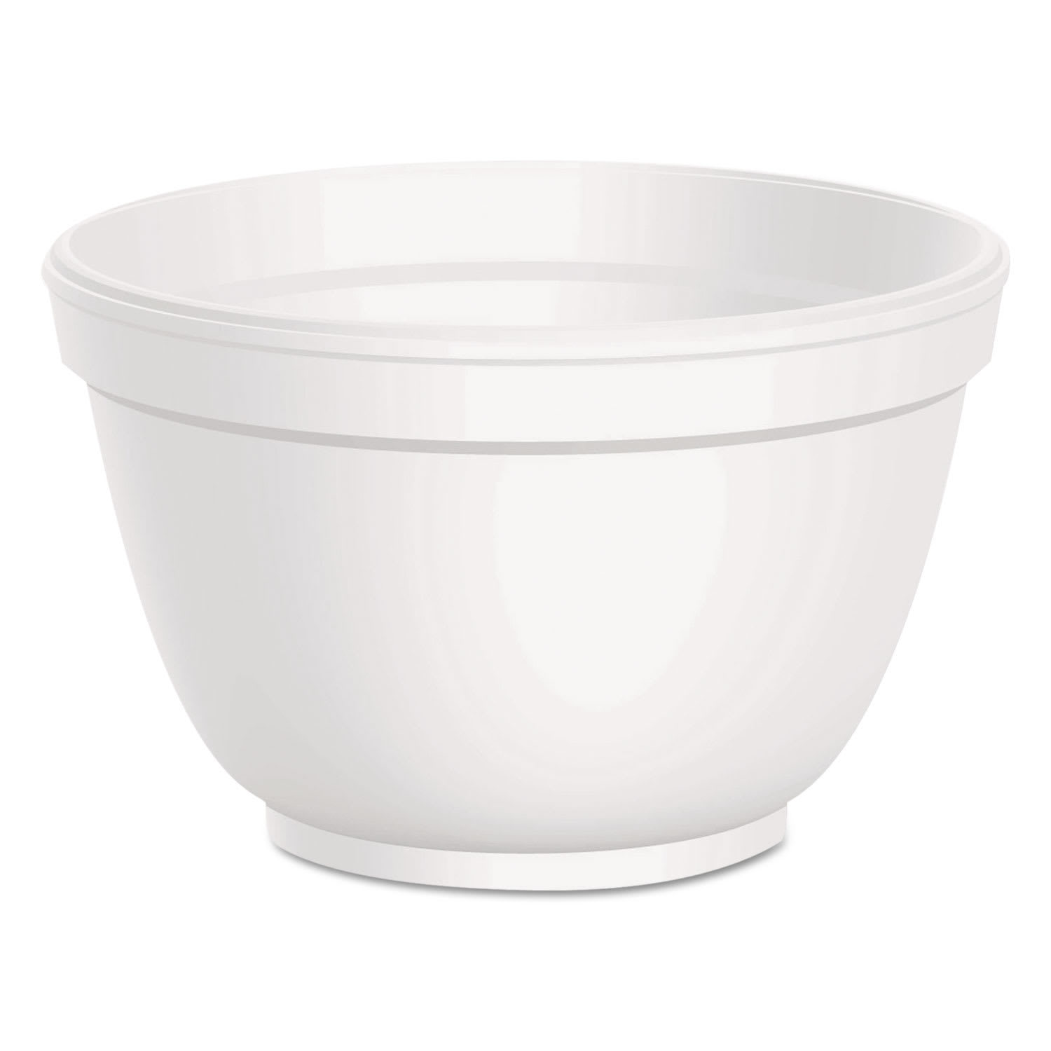 Dart DCC6B12 Foam Container, Squat, 6 oz, White, 50/Pack, 20 Packs/Carton
