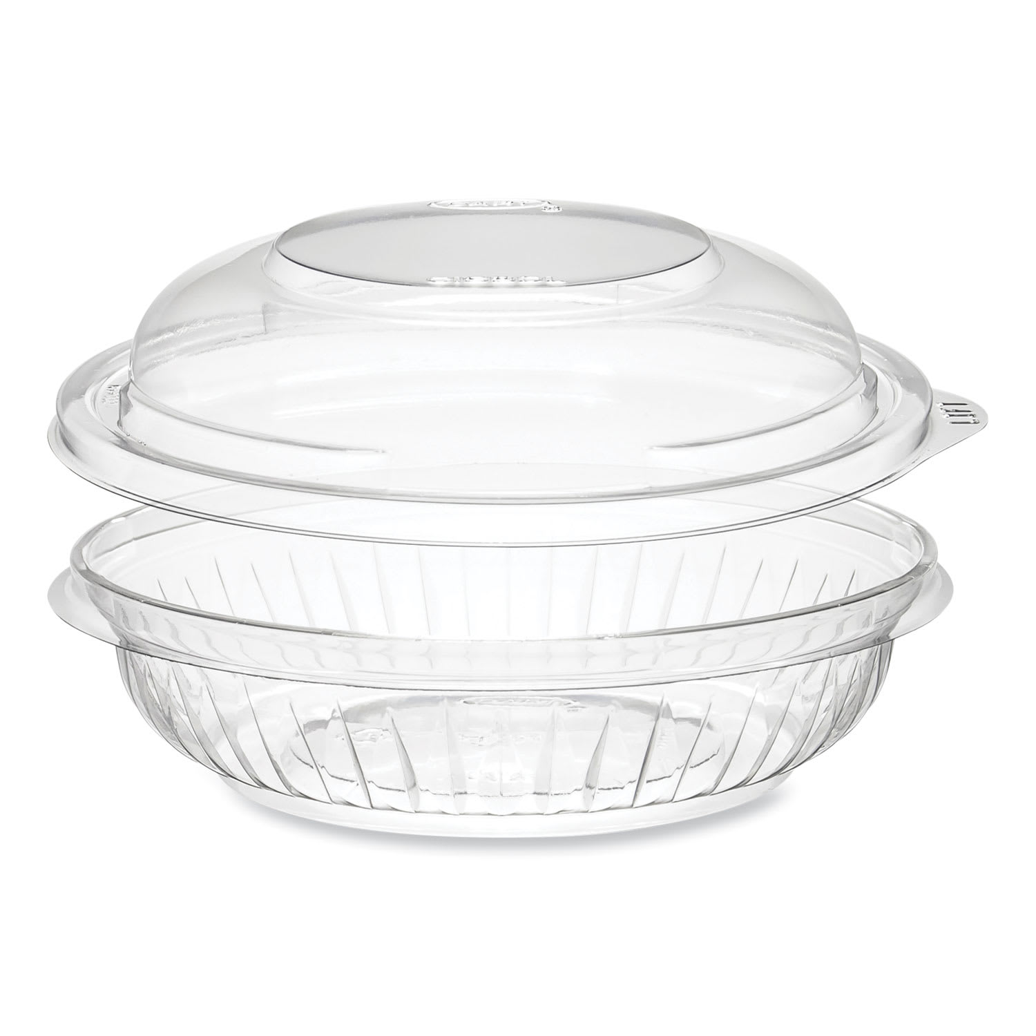Dart DCCC8BCD PresentaBowls Bowl/Lid Combo-Paks, 8 oz, Clear, Plastic, 63/Pack, 4 Packs/Carton