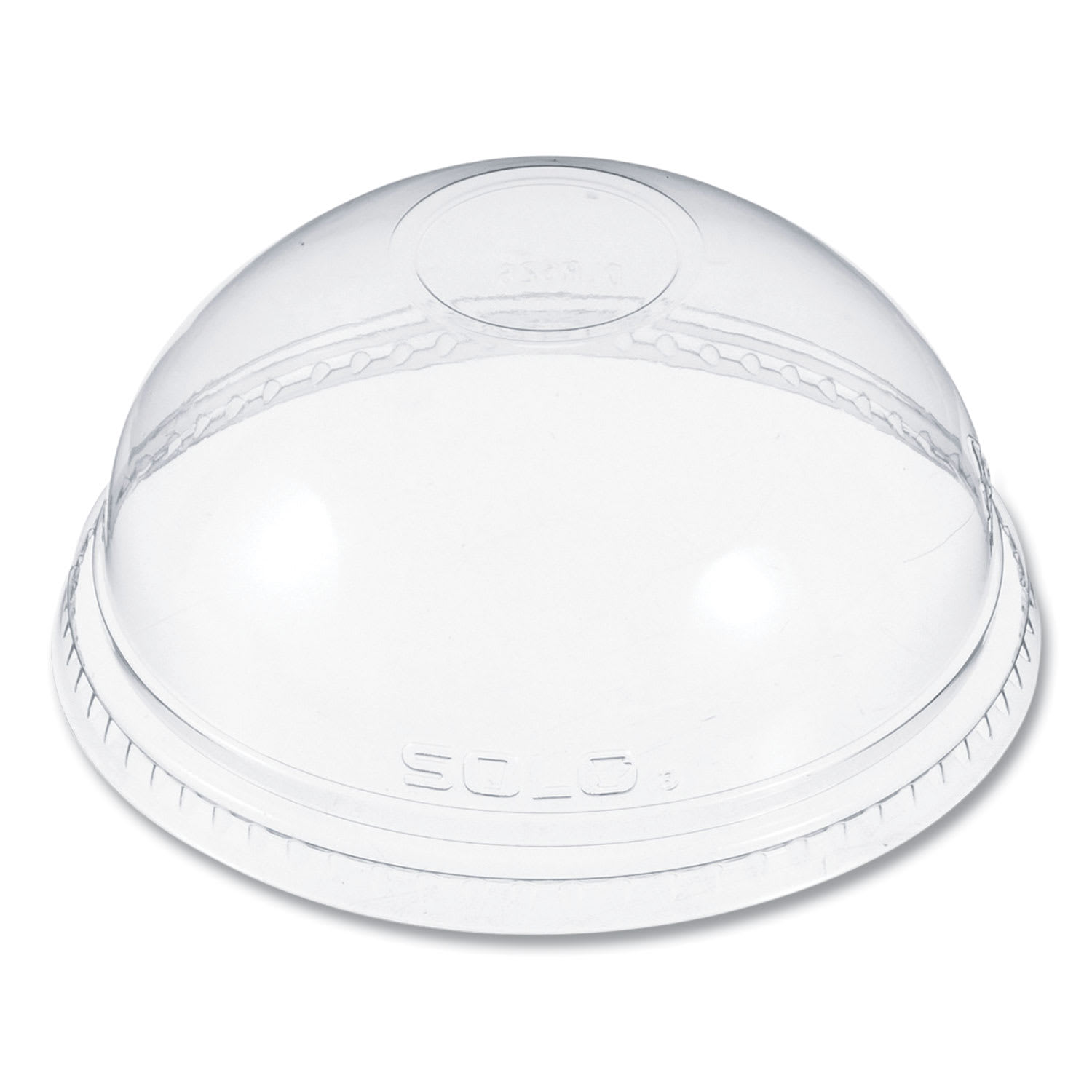 Dart DCCDNR626 Plastic Dome Lid, Fits 5.5 oz to 26 oz Cold Cups, Clear, 1,000/Carton