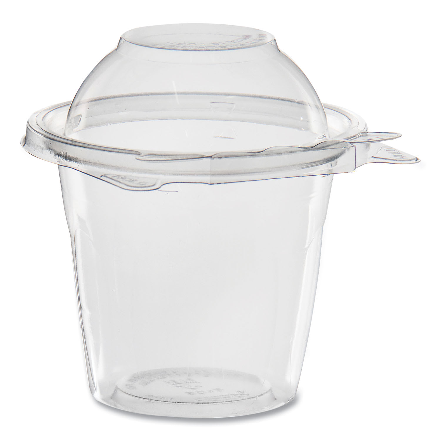 Dart DCCSC12D SafeSeal Tamper-Resistant, Tamper Evident Bowls, Dome Lid, 12 oz, 4.36 x 8.84 x 4.52, Clear, Plastic, 256/Carton