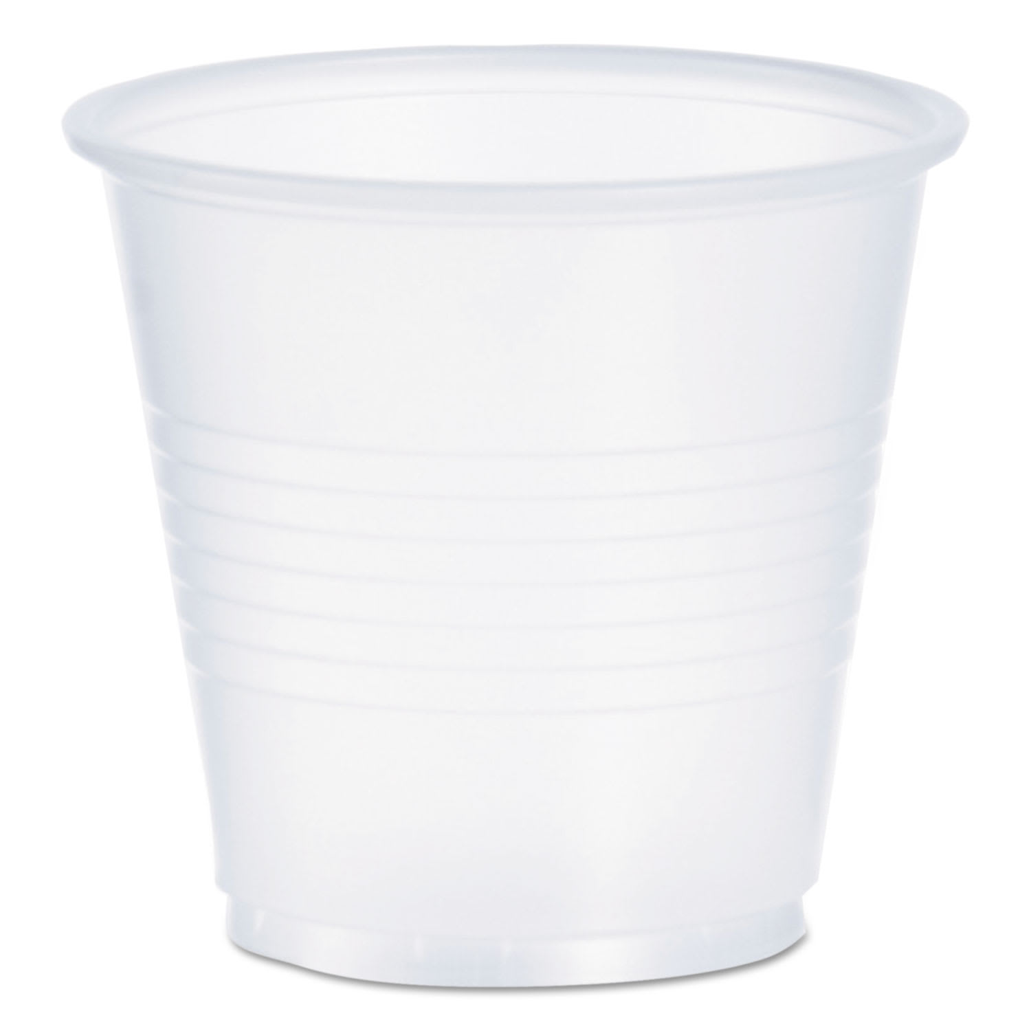 Dart DCCY35PK High-Impact Polystyrene Cold Cups, 3.5 oz, Plastic, Translucent, 100/Pack