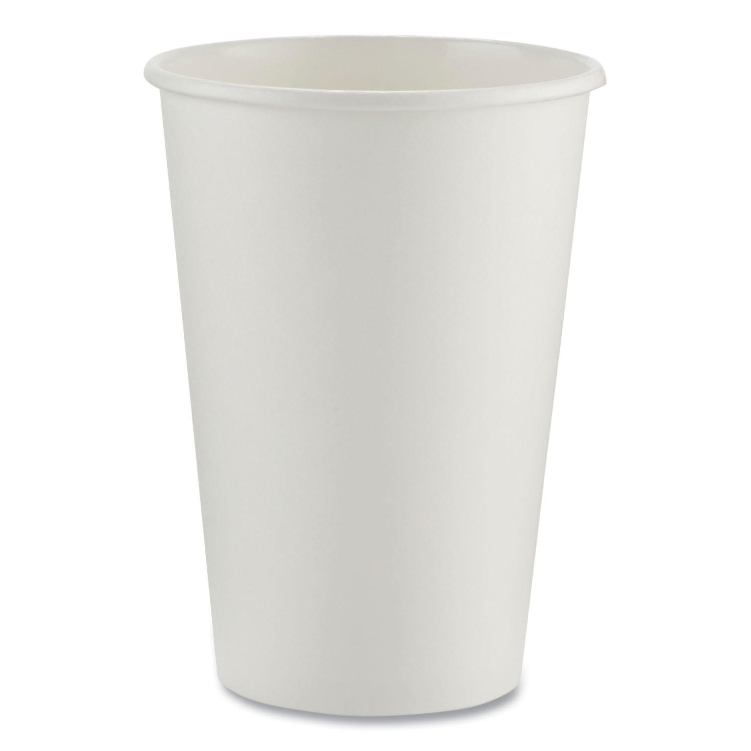 Dixie DXE2346W Paper Hot Cups, 16 Oz, White, 50/sleeve, 20 Sleeves/carton