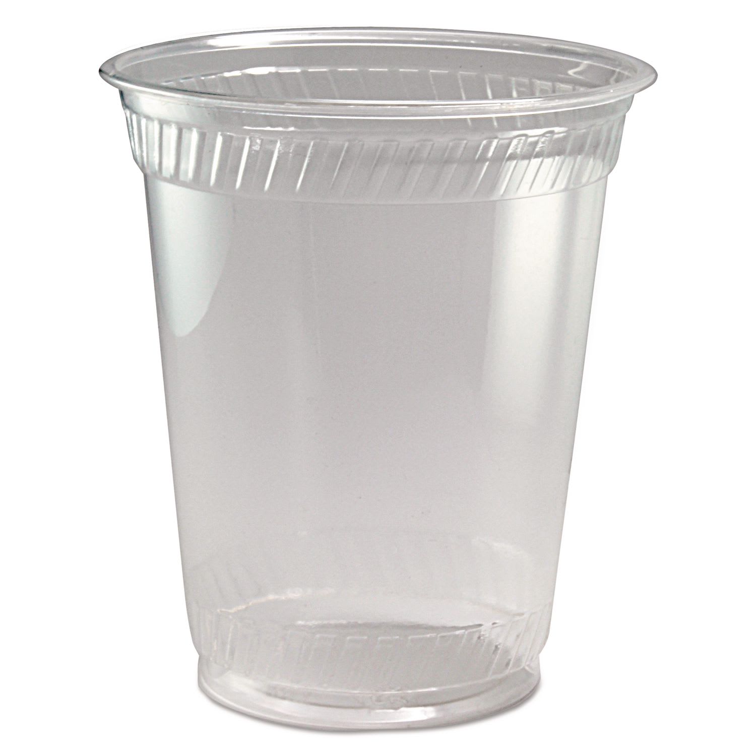 Fabri-Kal FABKC1214 Kal-Clear PET Cold Drink Cups, Squat, 12 oz to 14 oz, Plastic, Clear, 50/Sleeve, 20 Sleeves/Carton