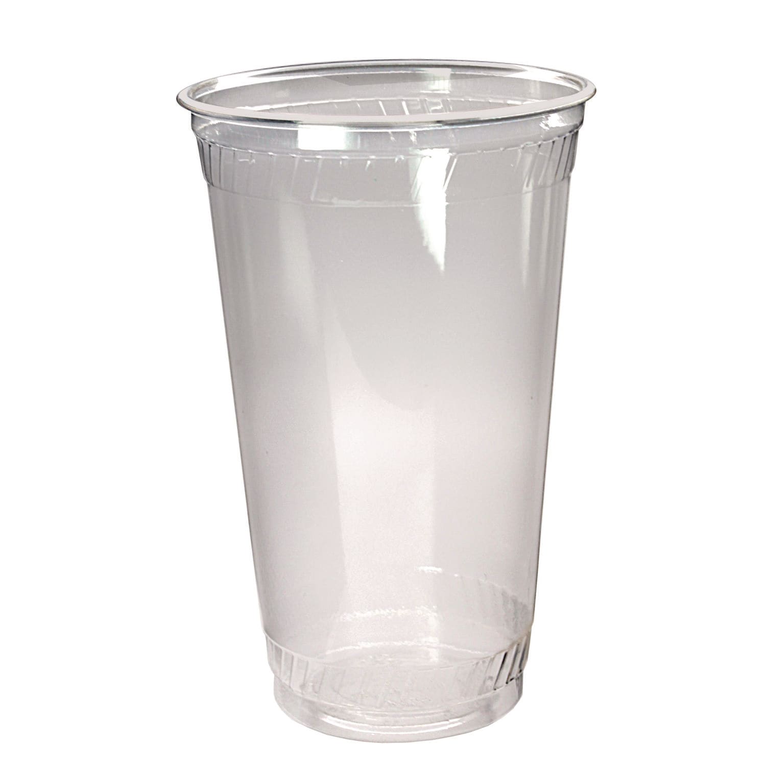 Fabri-Kal FABKC24 Kal-Clear PET Cold Drink Cups, 24 oz, Plastic, Clear, 25/Sleeve, 24 Sleeves/Carton