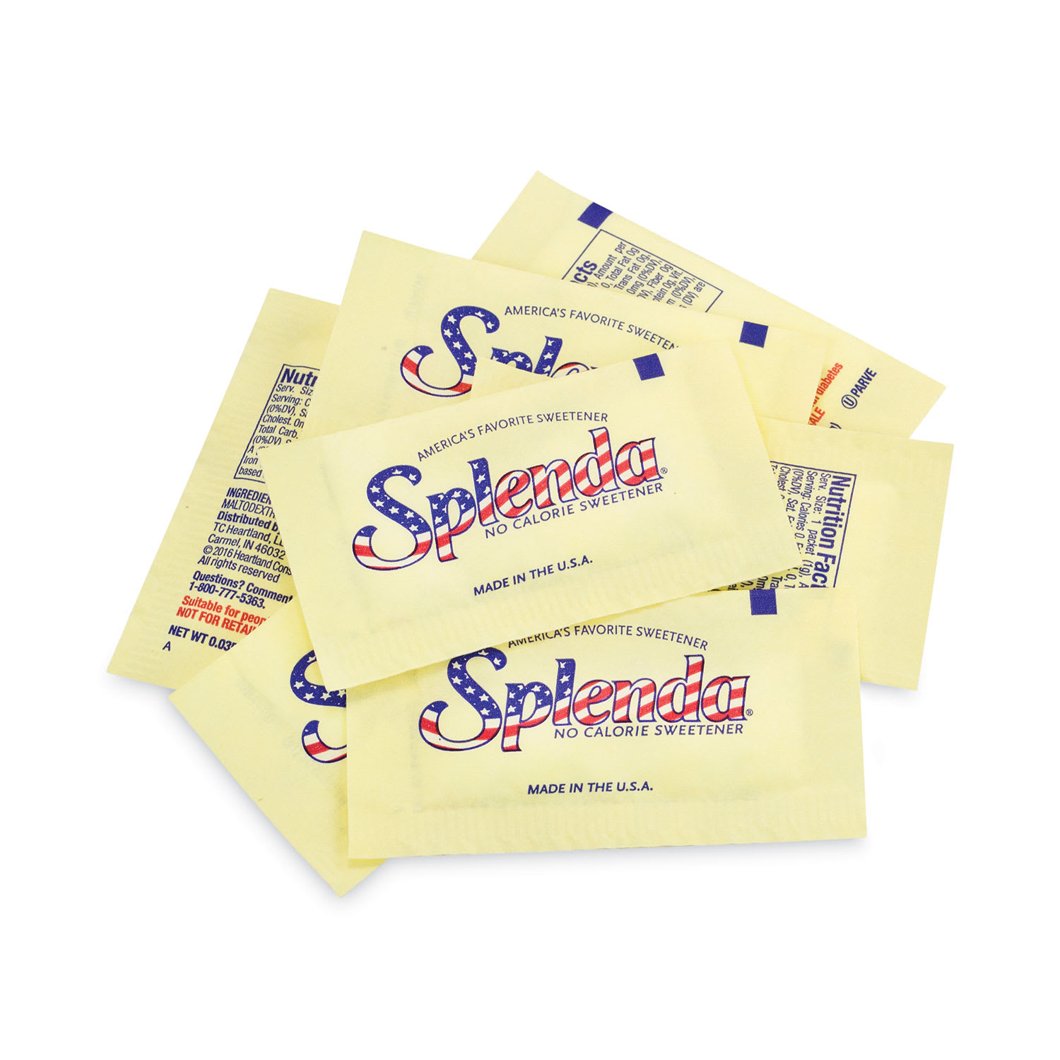 Splenda GRR22000459 No Calorie Sweetener, 1 g Packet, 1,200/Carton