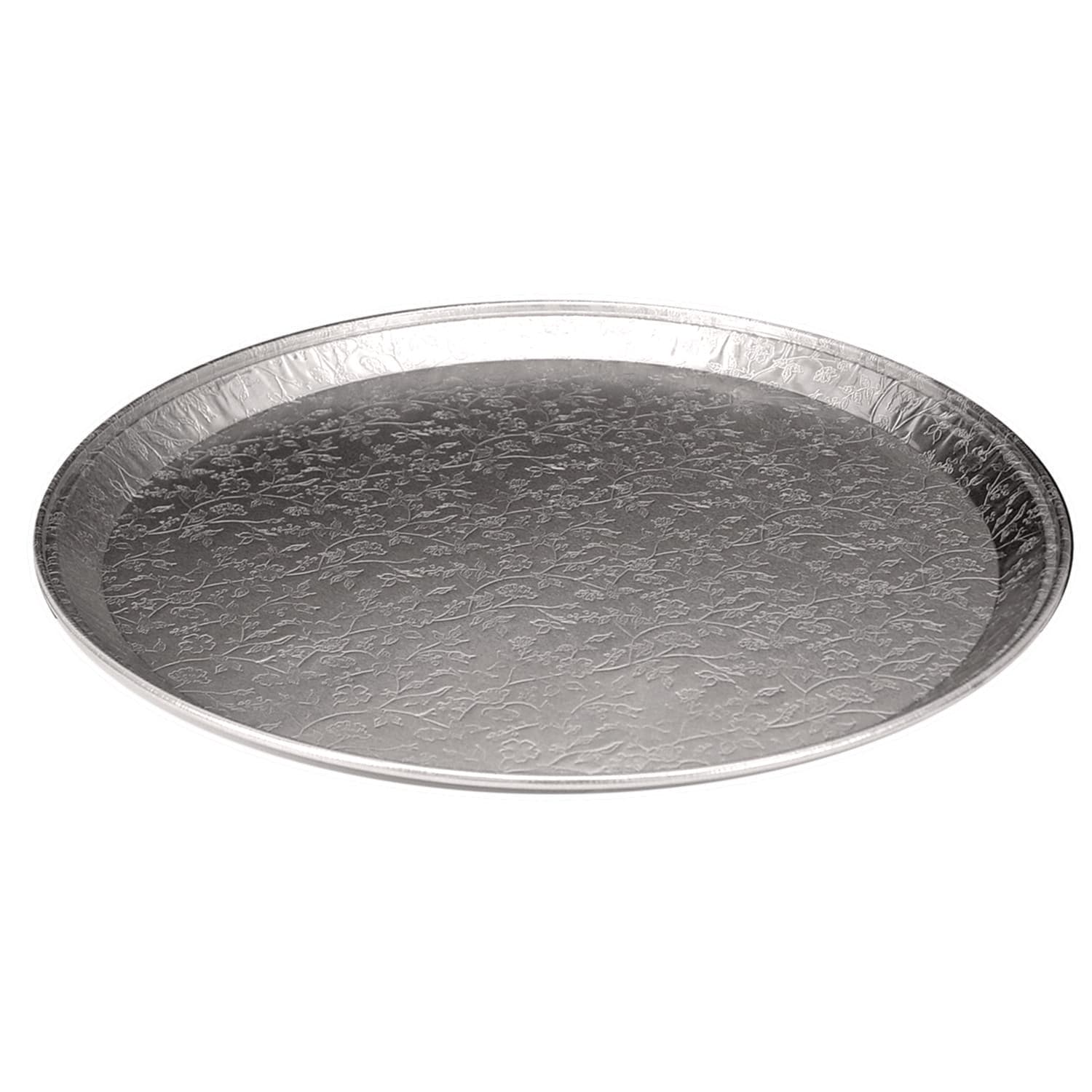 HFA HFA2013100 Aluminum Embossed Tray, 16" Diameter, 25/Carton