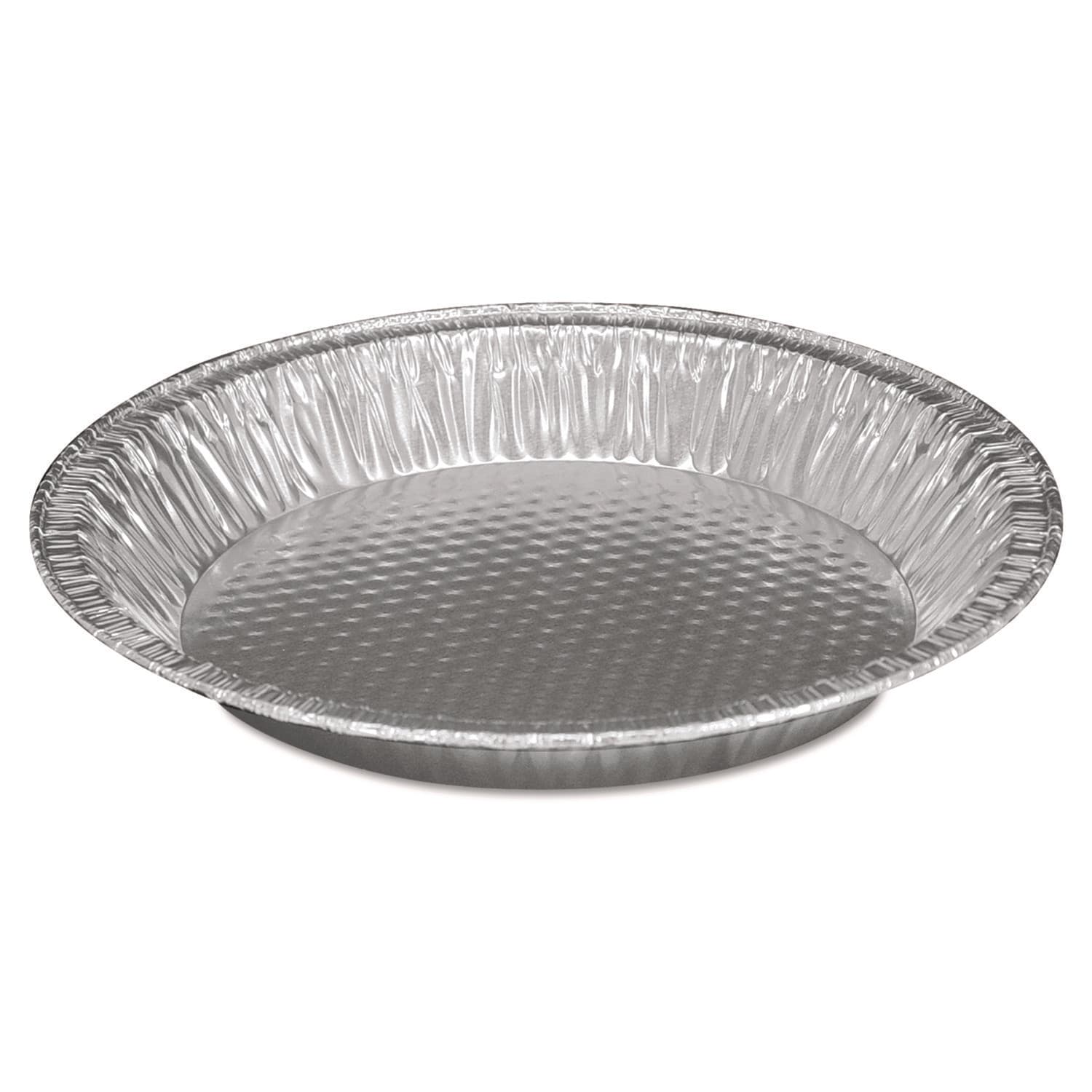 HFA HFA30535 Aluminum Pie Pan, #10, 9.63" Diameter x 1.22" h, 200/Carton
