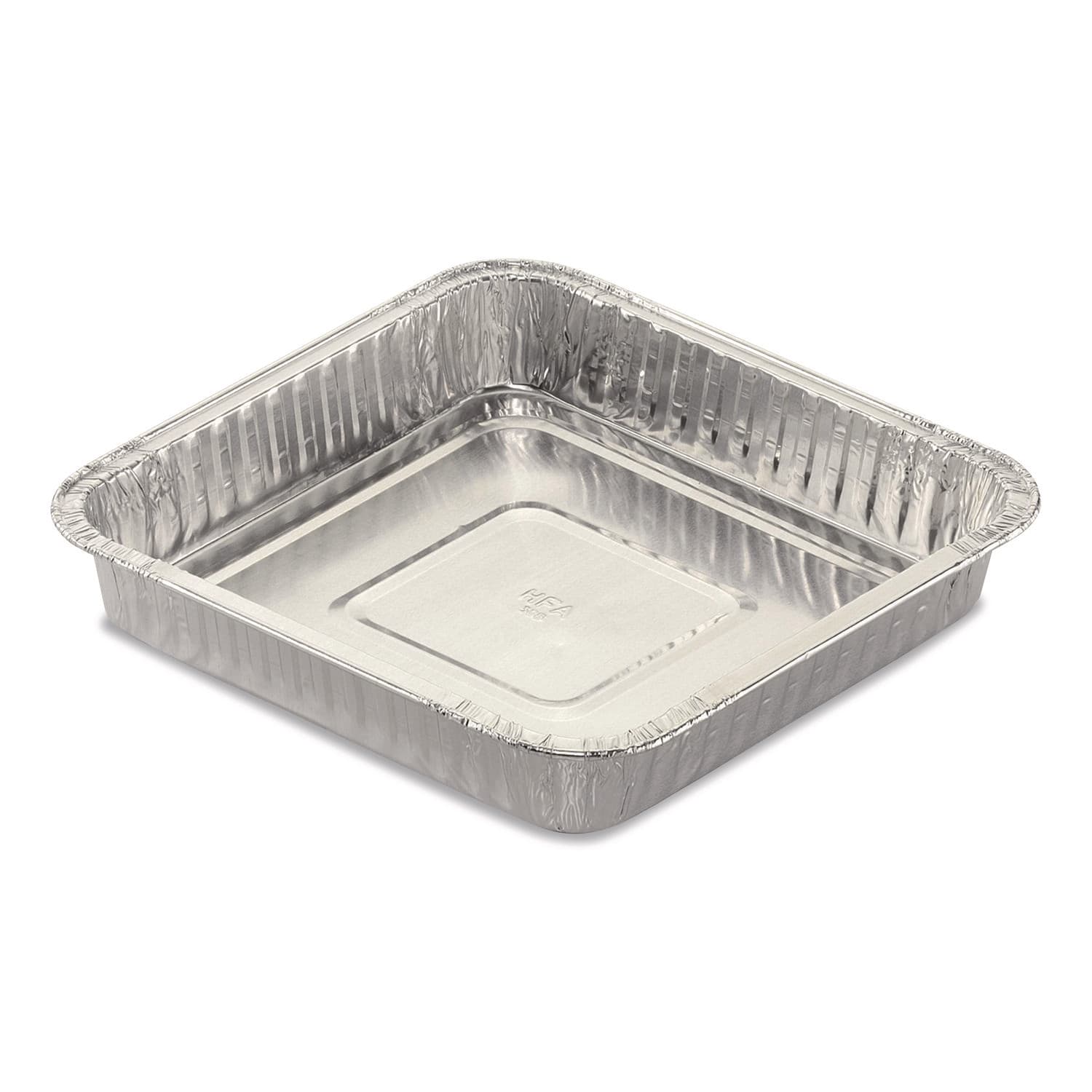HFA HFA30830200 Square Cake Pan, 30 Gauge, 48 oz, 8 x 8 x 1.53, Silver, Aluminum, 200/Carton
