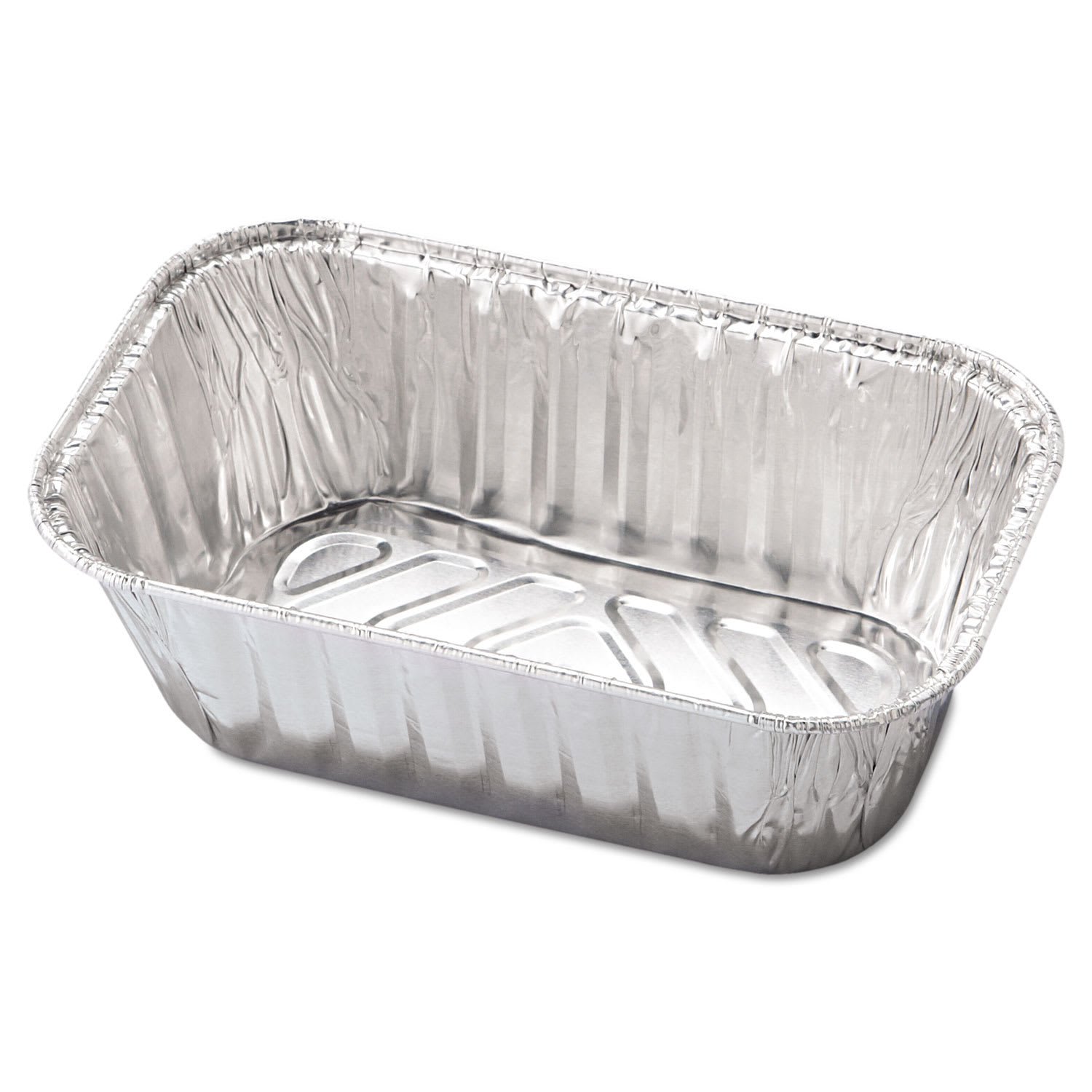 HFA HFA31730 Aluminum Baking Pan, #1 Loaf, 1 lb Capacity, 5.72 x 3.31 x 2.03, 200/Carton