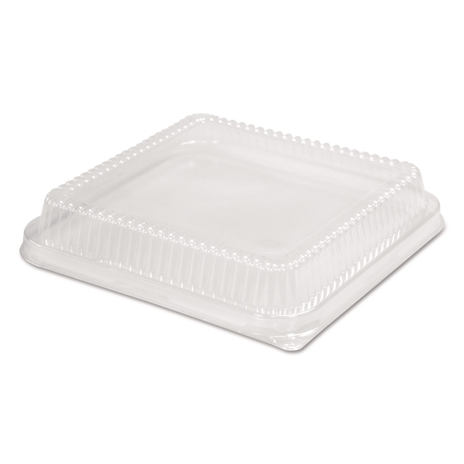 HFA HFA321LDL Plastic Dome Lid, 10.75 x 10.19 x 1.63, Clear, 100/Carton