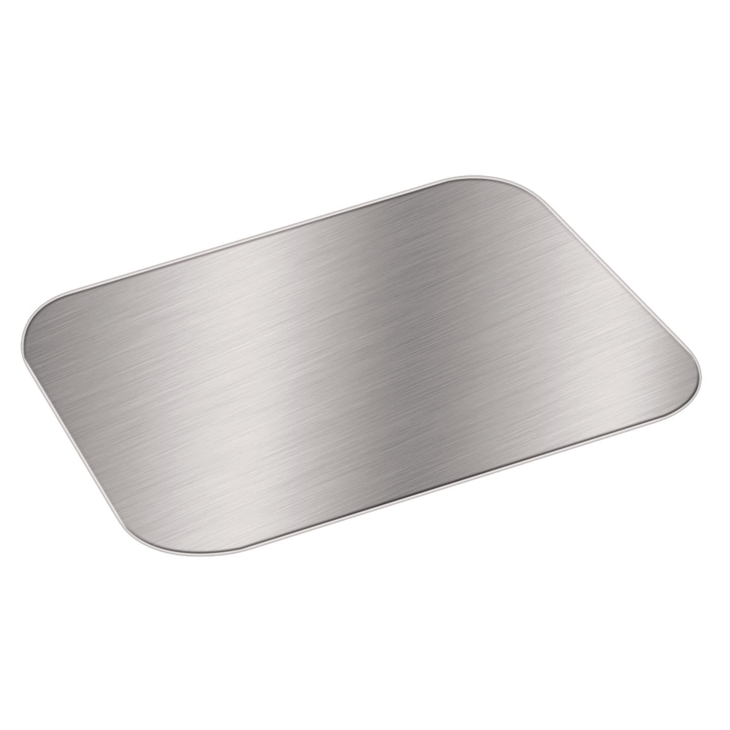 HFA HFA4045L Foil Laminated Board Lid for Take Out Containers, 6.25 x 8.37, White/Silver, Paper, 500/Carton