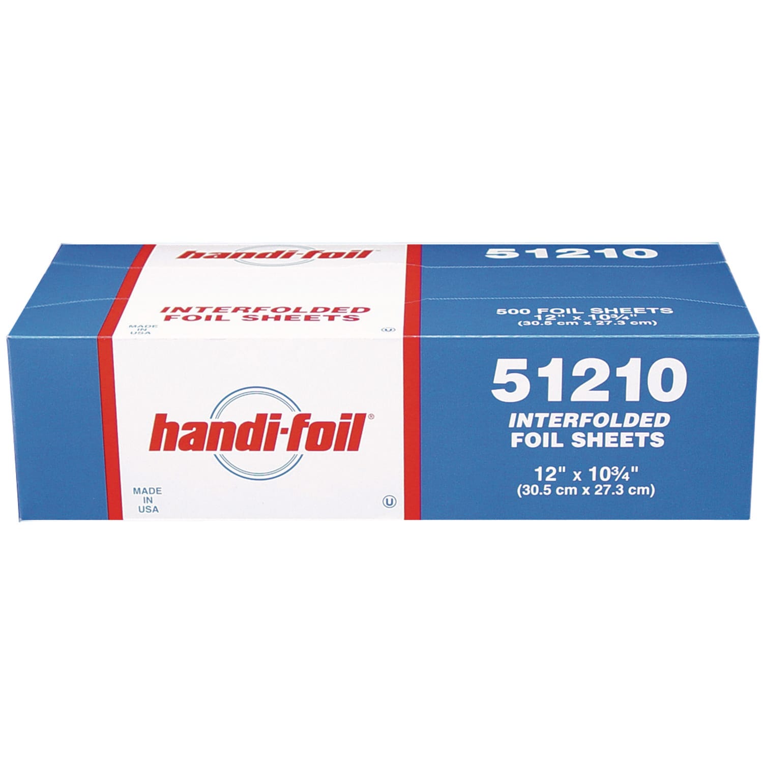 HFA HFA51210 Interfold Sheets, 10.75 x 12, 500/Box, 6 Boxes/Carton