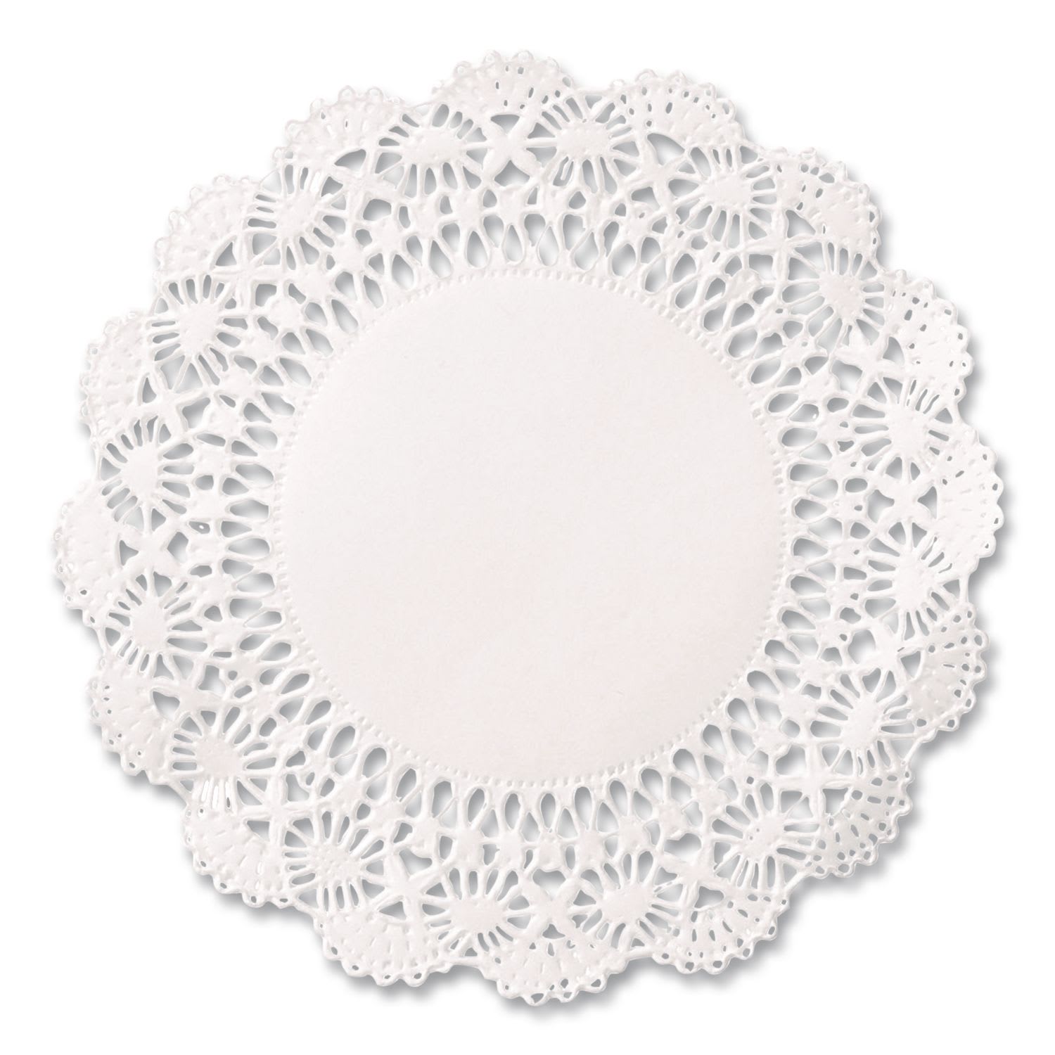 Hoffmaster HFM500015 Cambridge Lace Doilies, Round, 5", White, 10,000/Carton