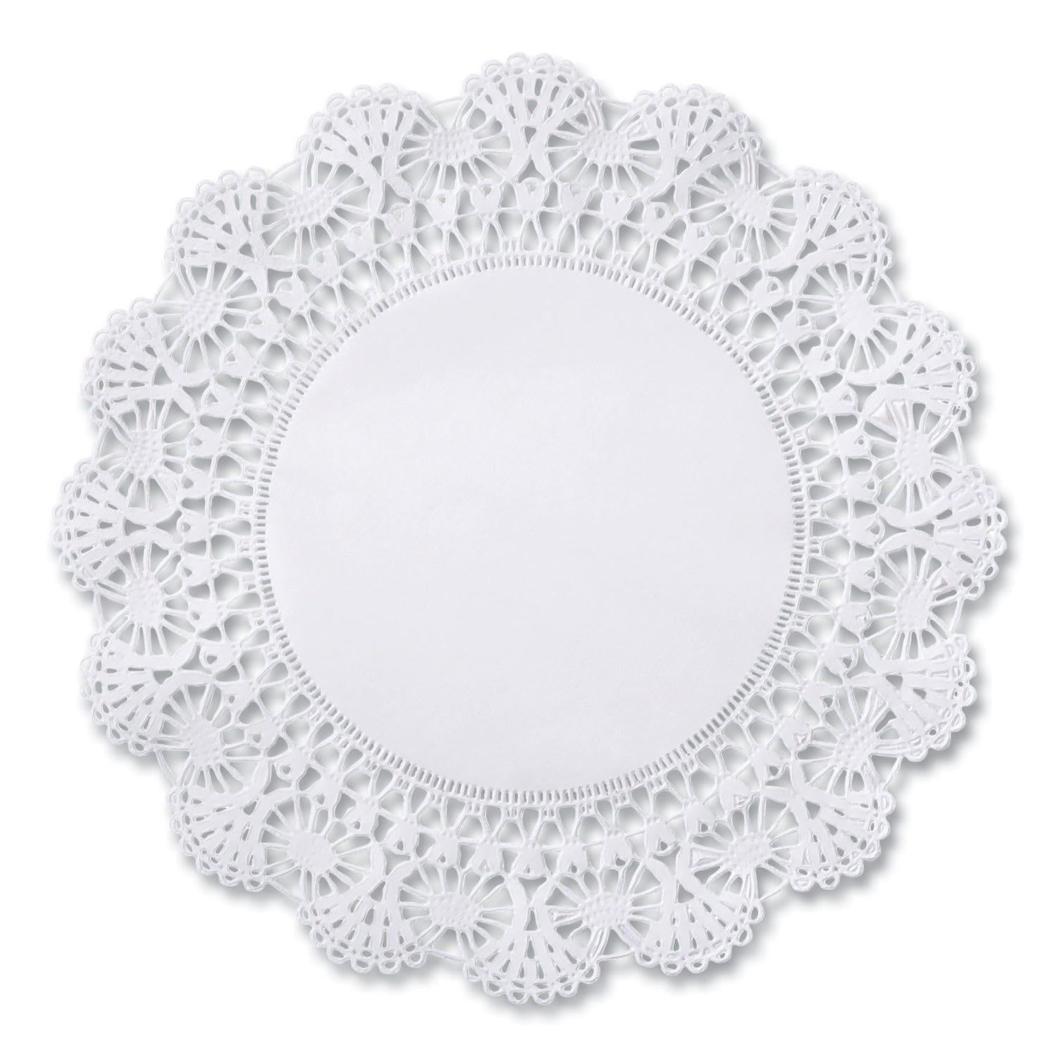 Hoffmaster HFM500235 Cambridge Lace Doilies, Round, 6", White, 1,000/Carton