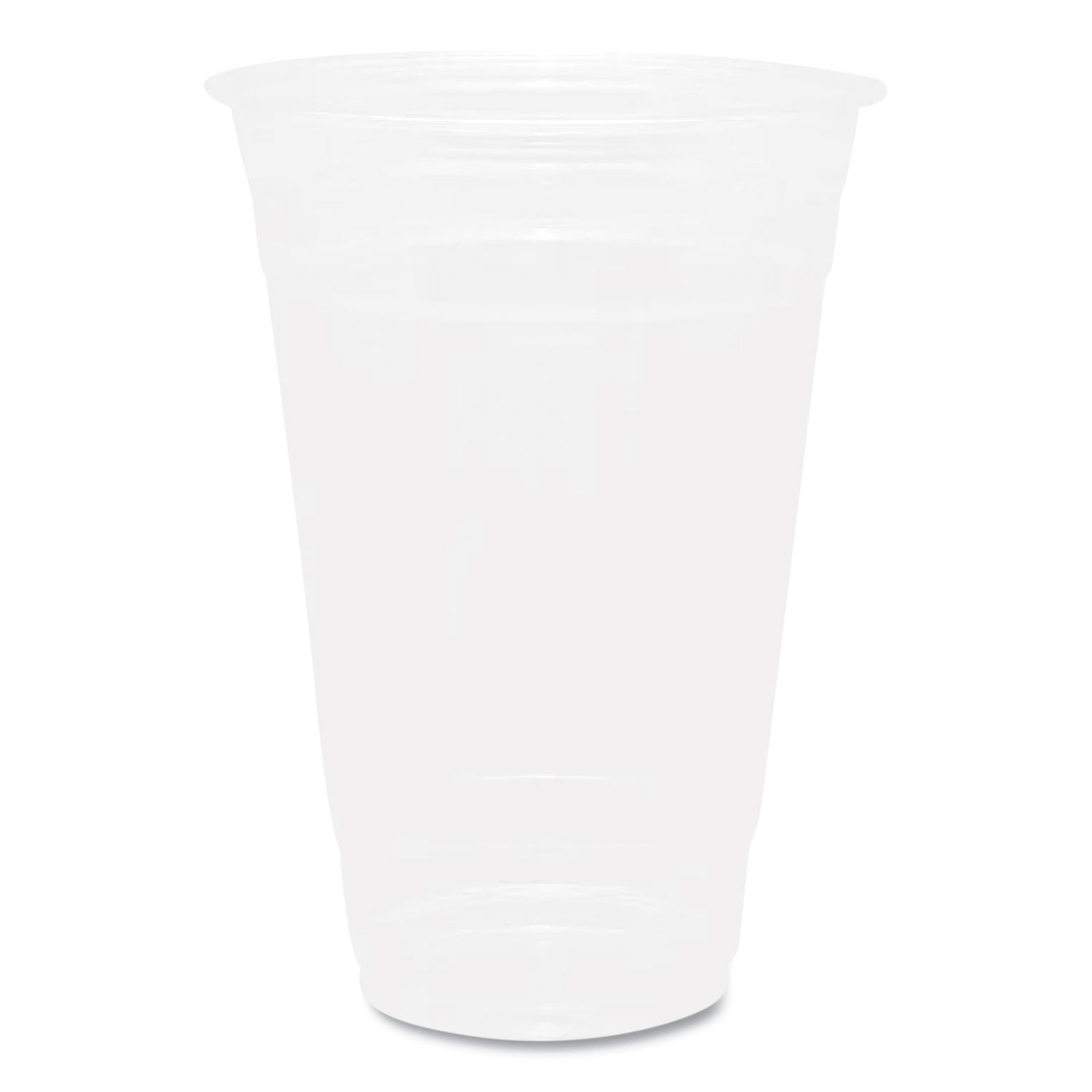Karat KRTCKC20 PET Plastic Cups, 20 oz, Clear, 1,000/Carton