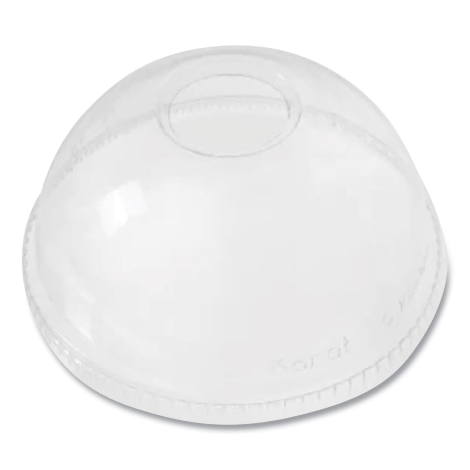 Karat KRTCKDL626 PET Lids, Dome Lid, Fits 12 oz to 24 oz Cold Cups, Plastic, Clear, 1,000/Carton