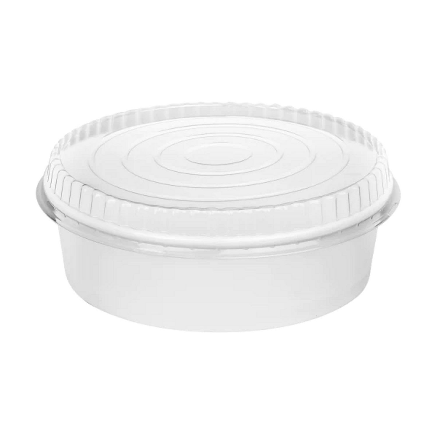 Karat KRTFPPSBL203OPS Plastic Lid for Food Bucket, for 48 oz Buckets, Clear, Plastic, 270/Carton