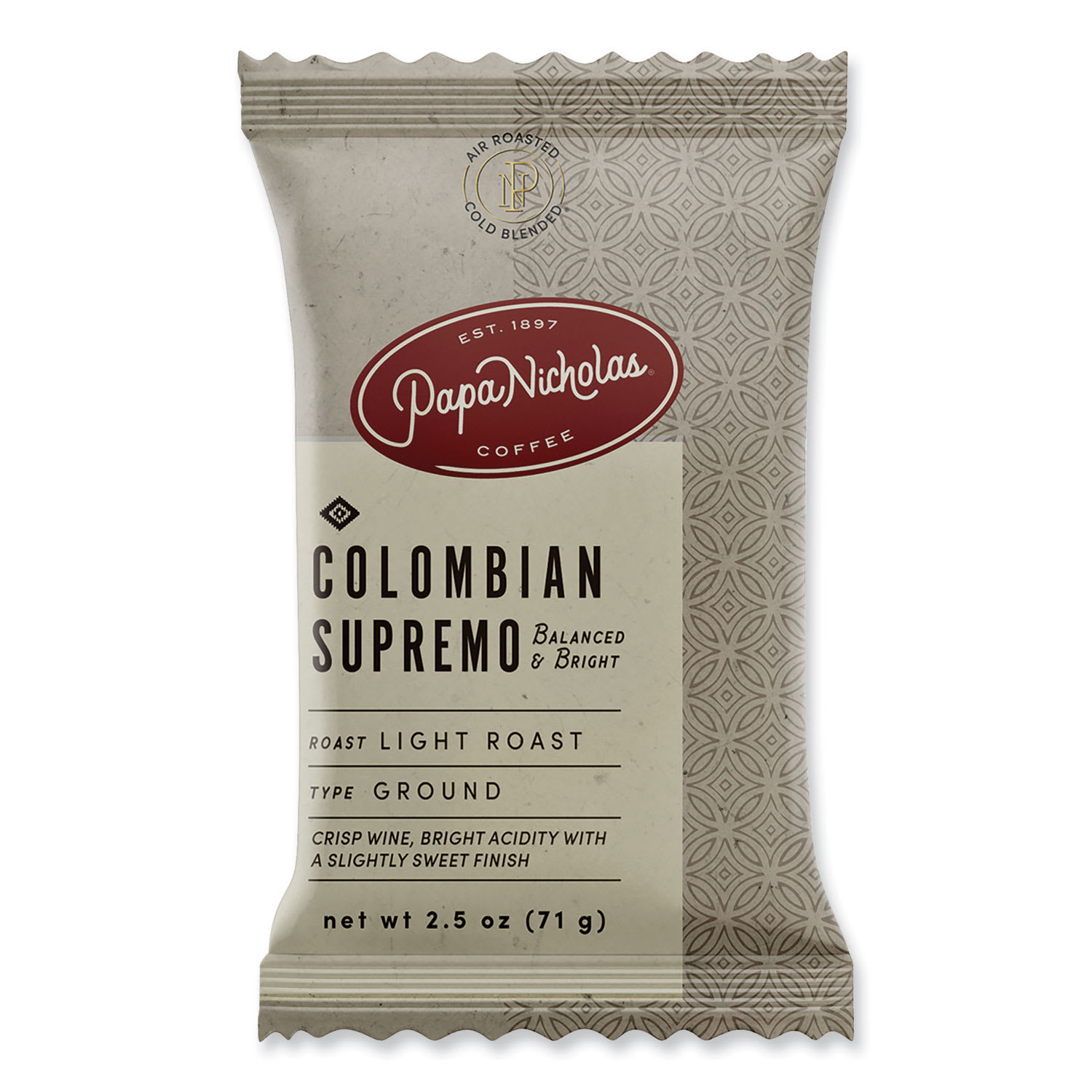PapaNicholas Coffee PCO25182 Premium Coffee, Colombian Supremo, 18/carton