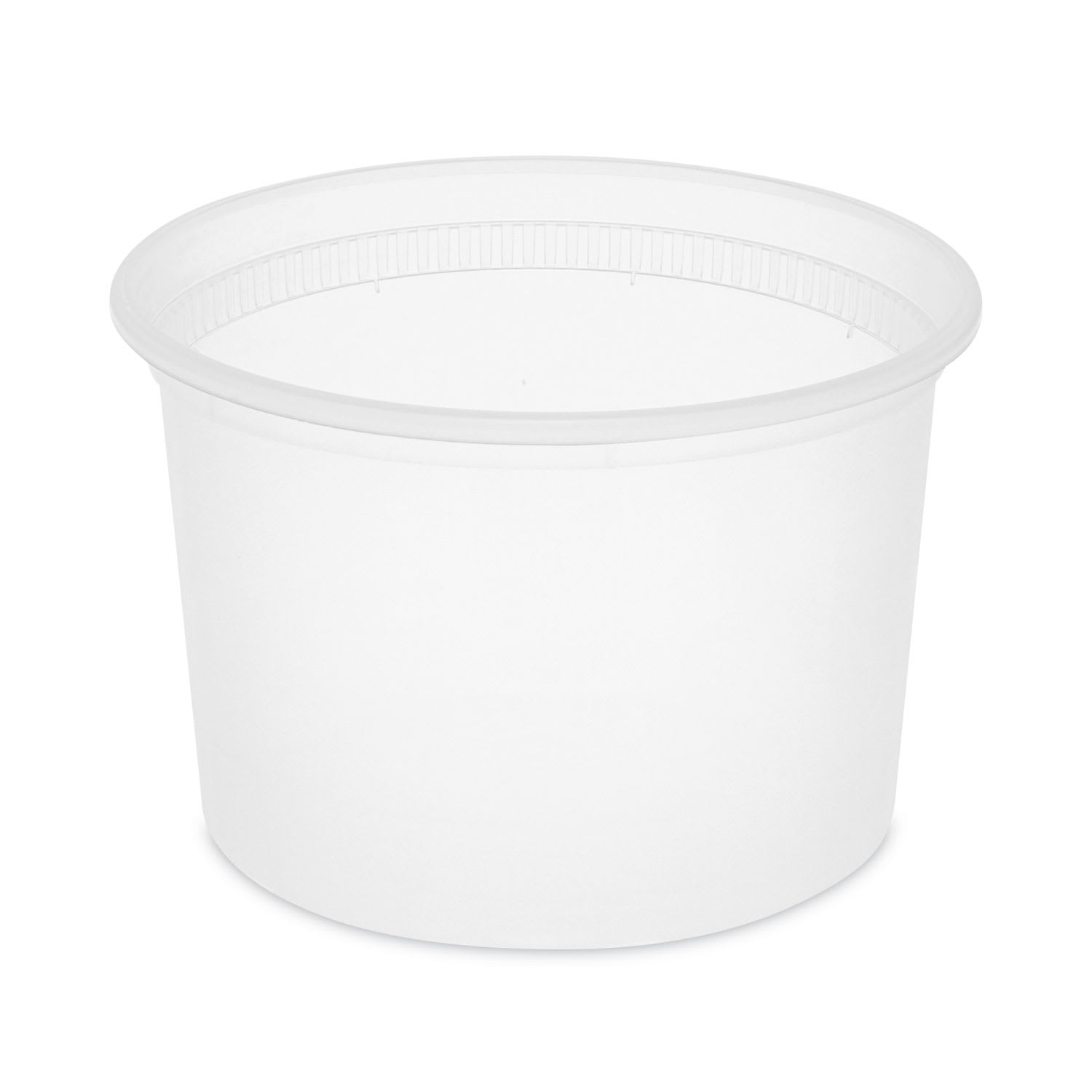 Pactiv Evergreen PCTL6064 Newspring DELItainer Microwavable Container, 64 oz, 6.25 x 6.25 x 4.5, Natural, Plastic, 120/Carton