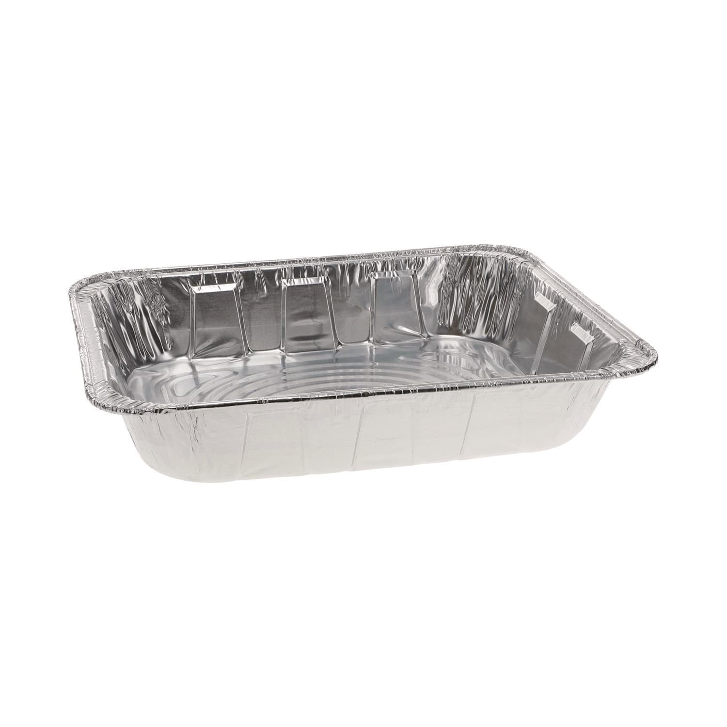 Pactiv Evergreen PCTY6132H Aluminum Steam Table Pan, Half-Size Deep, 2.6" Deep, 11.8 x 9.4, 100/Carton