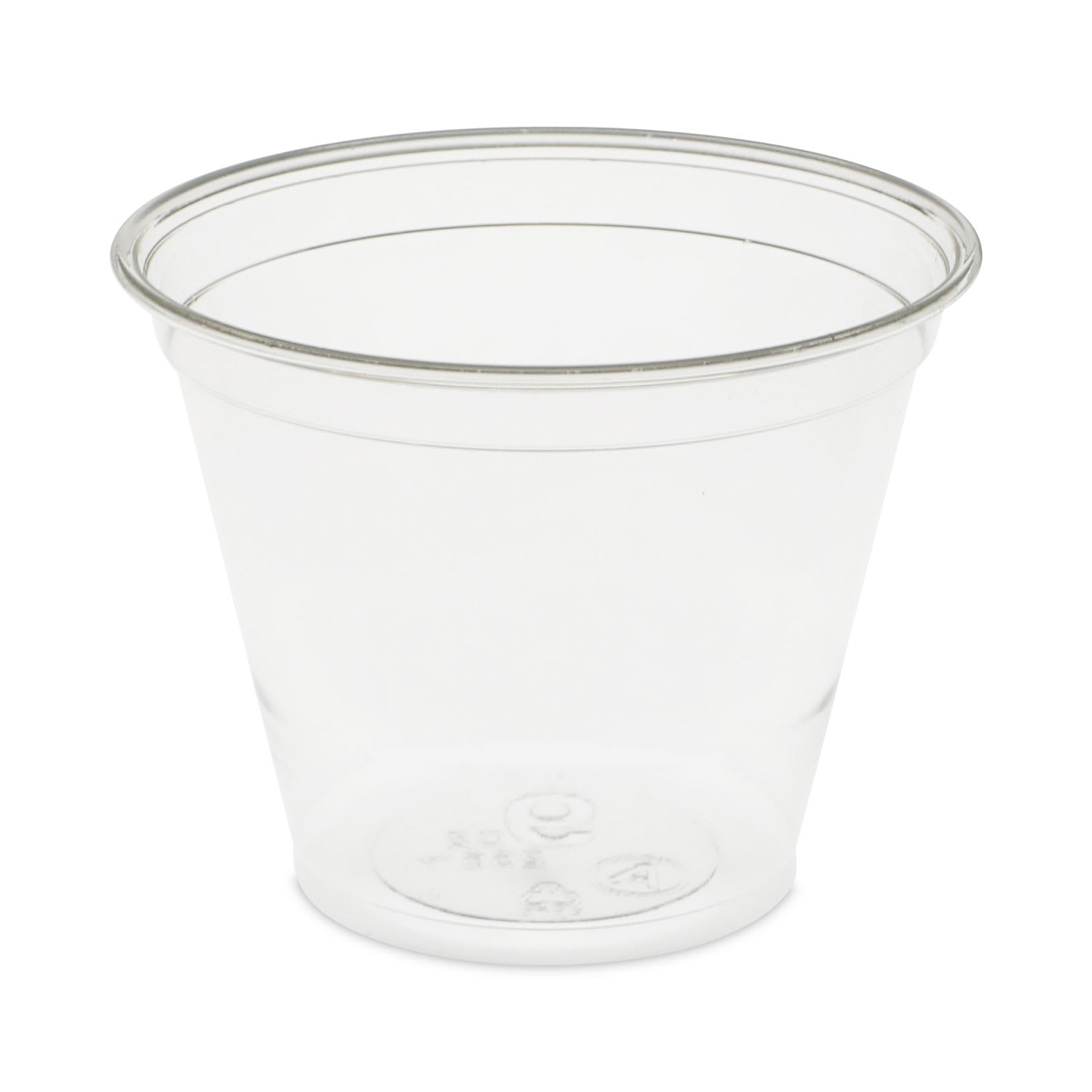 Pactiv Evergreen PCTYP9C Earthchoice Recycled Clear Plastic Cold Cups, 9 Oz, Clear, 975/carton