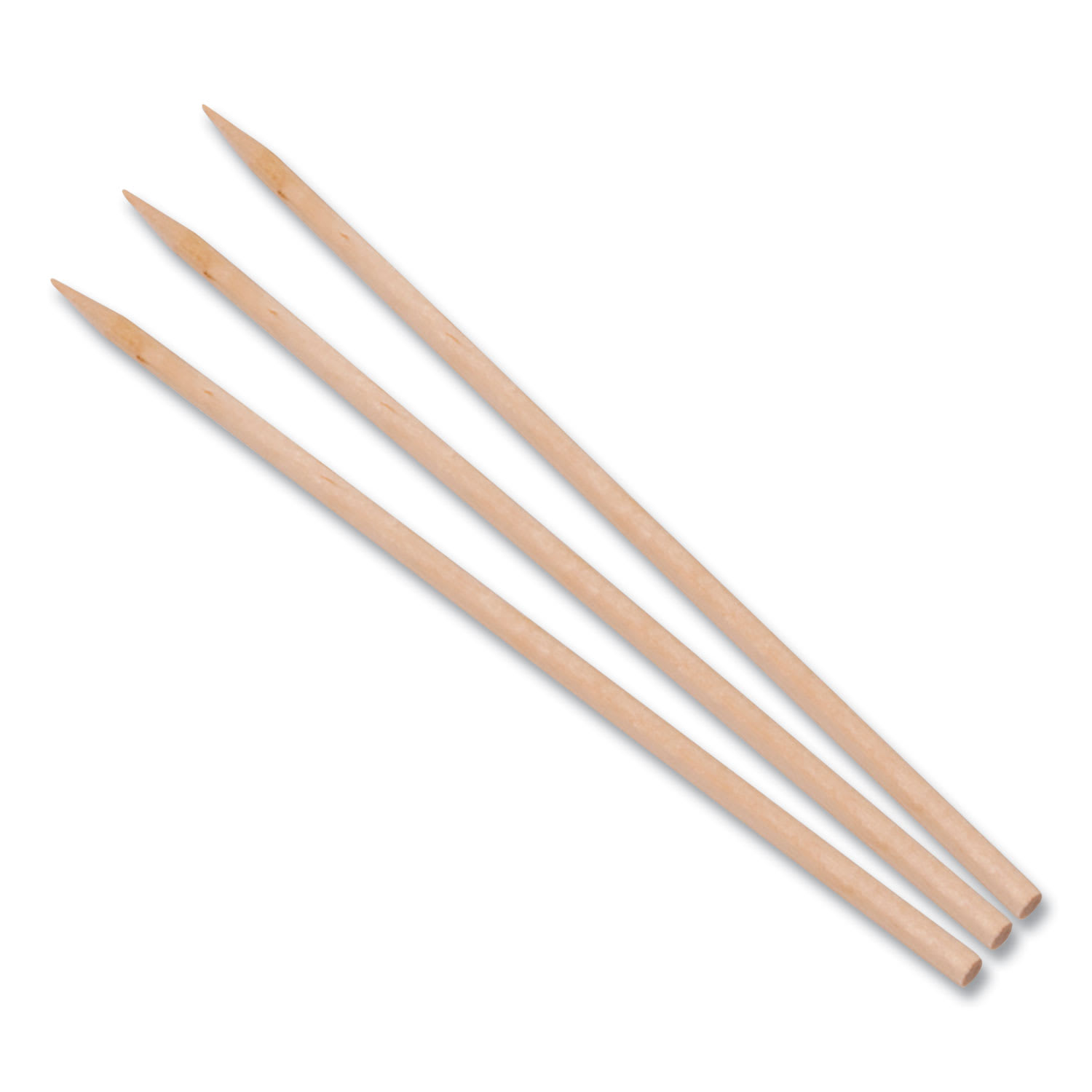 AmerCareRoyal RPPR814 Bamboo Skewers, Paper, 5.5", Brown, 10,000/Carton