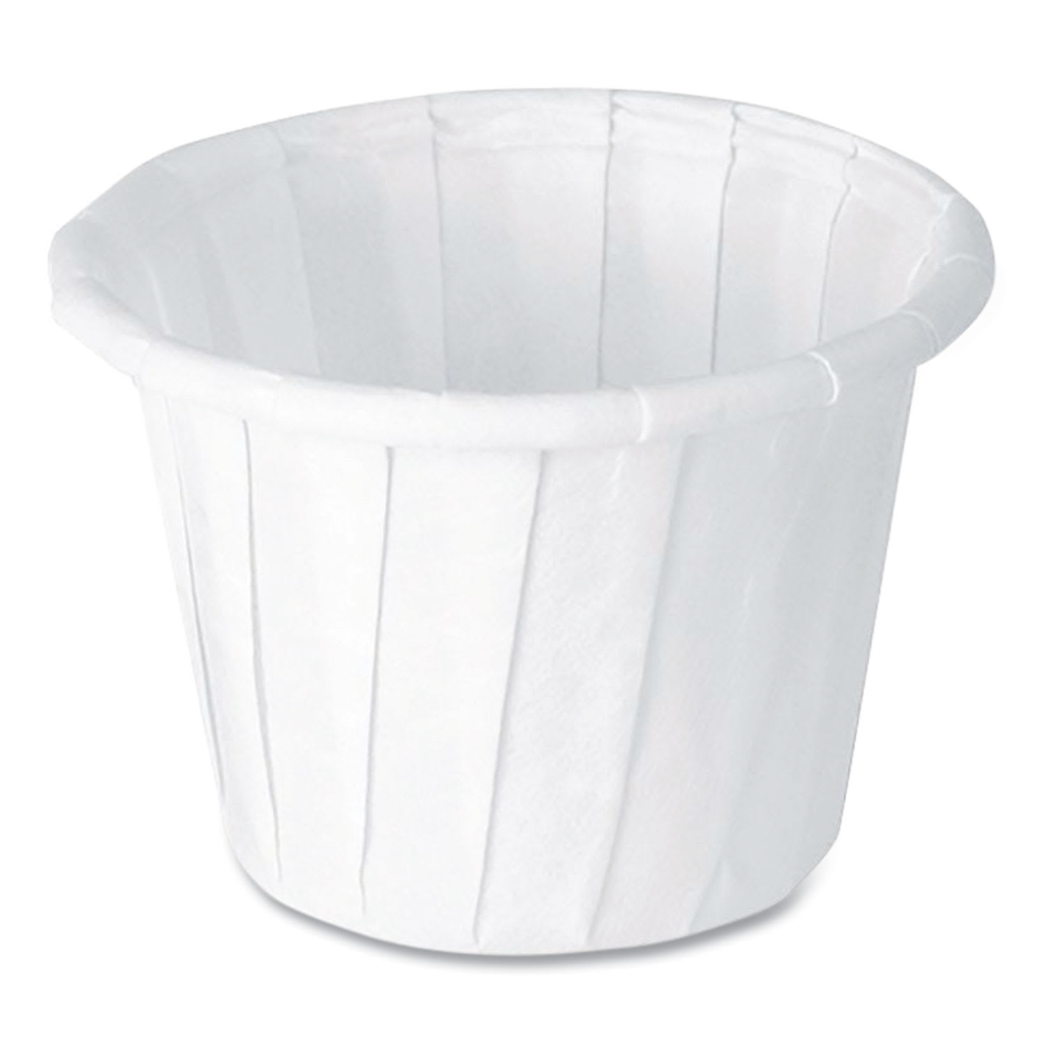 SOLO SCC075 Paper Portion Cups, ProPlanet Seal, 0.75 oz, White, 250/Bag, 20 Bags/Carton